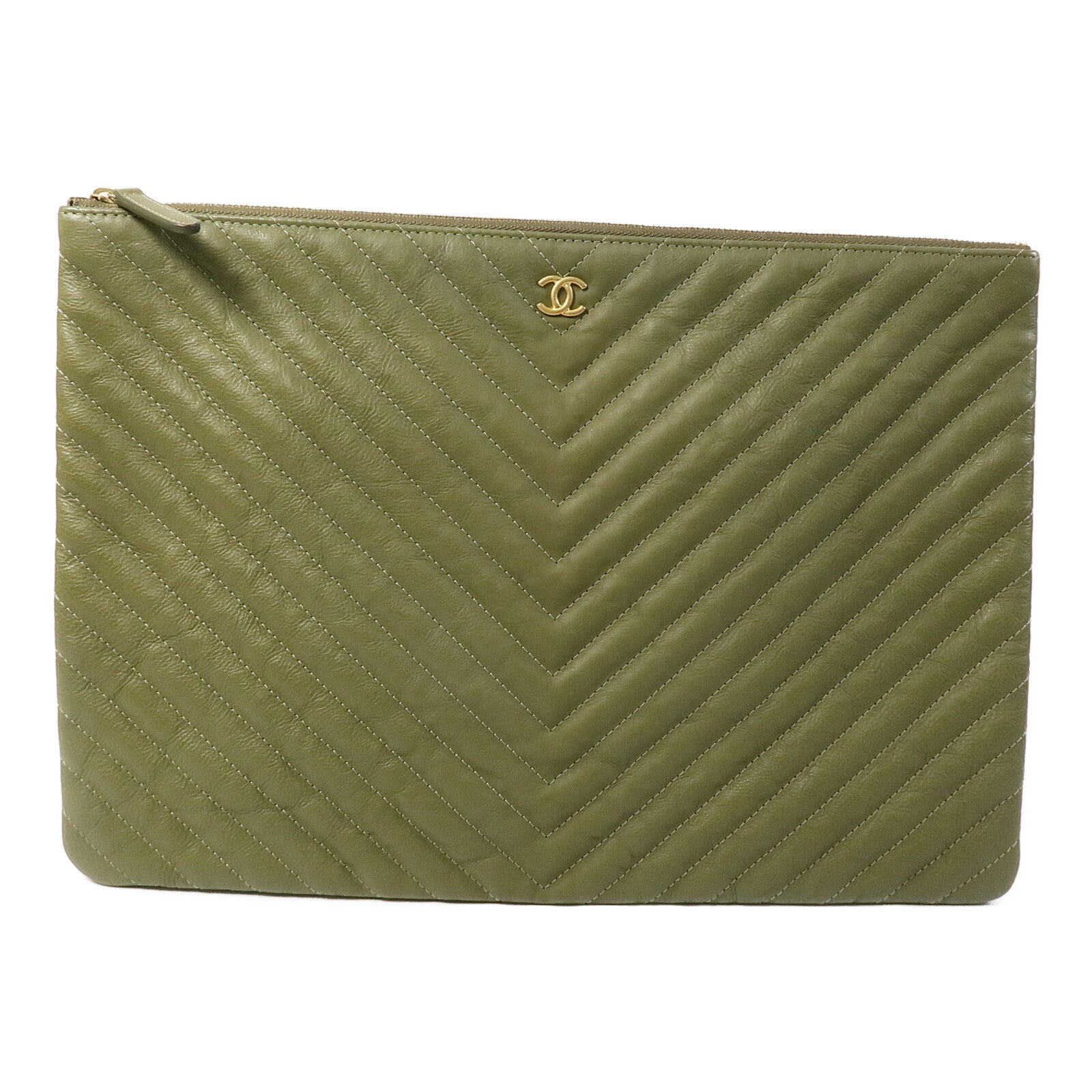 CHANEL 牛皮皮革Clutch Bag手拿包