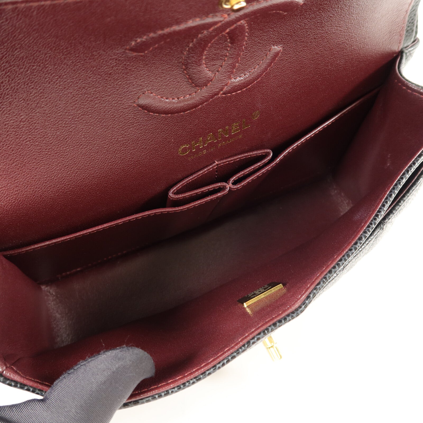 CHANEL 牛皮皮革Classic 23鏈帶肩背袋