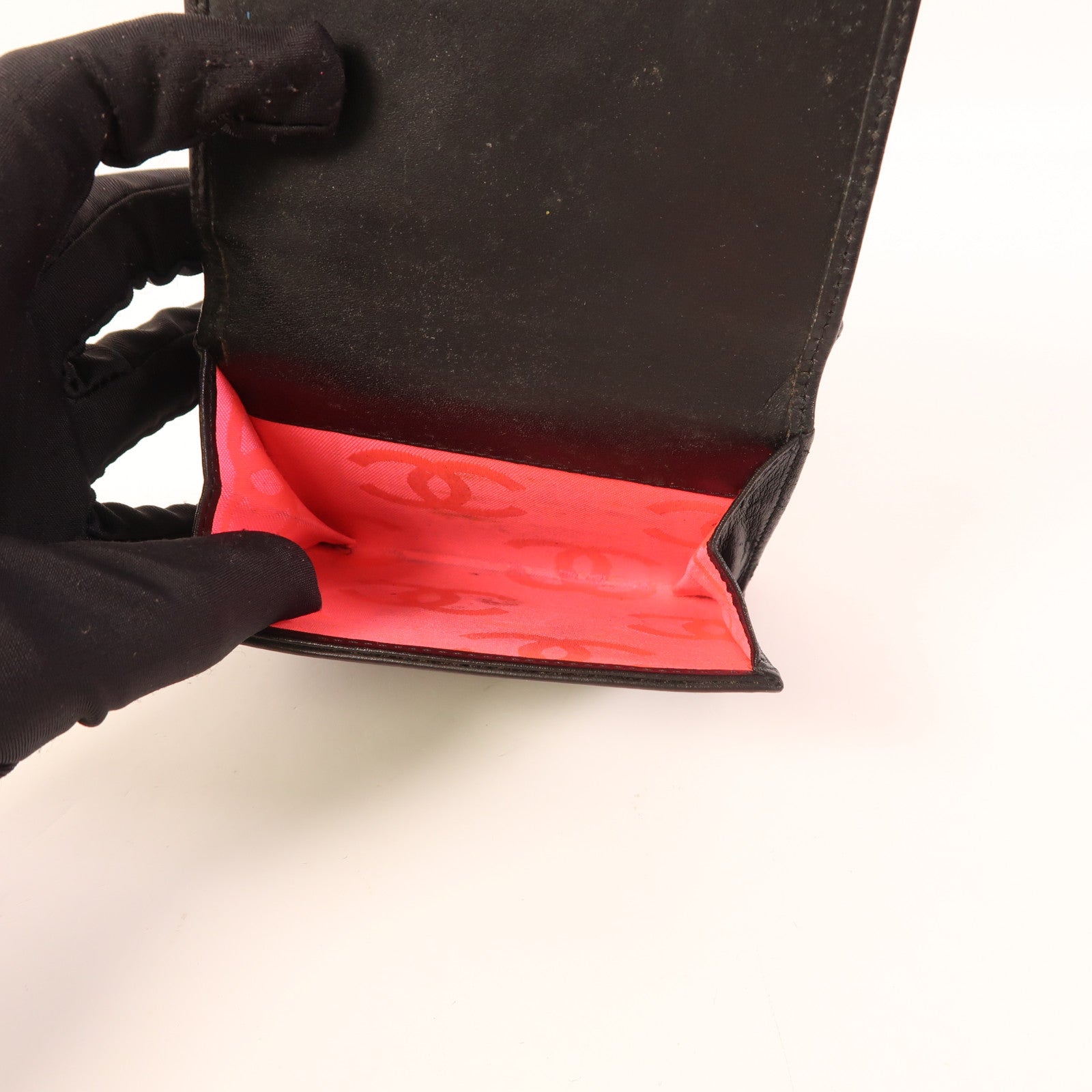 CHANEL 牛皮皮革Cambon Wallet錢包