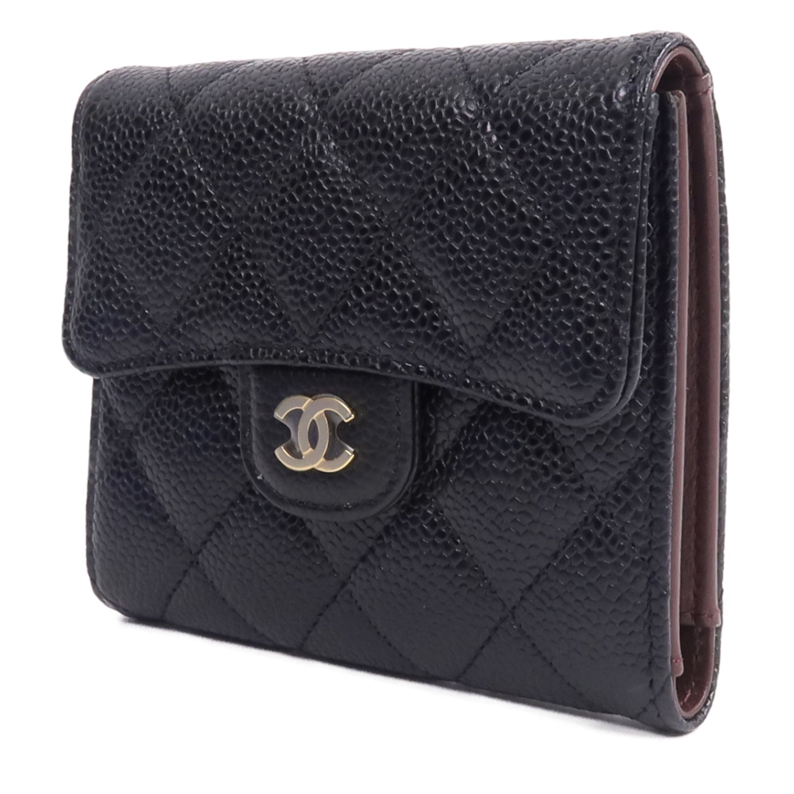 CHANEL 牛皮皮革Classic Small Flap Wallet錢包