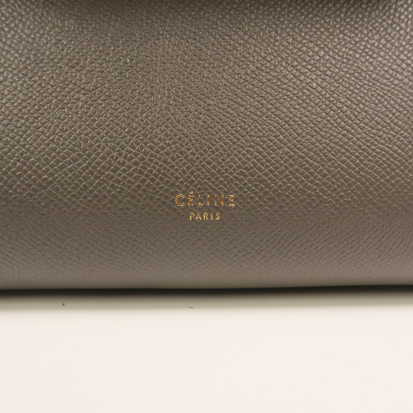 CELINE 牛皮皮革Belt Bag金扣手挽肩背兩用袋
