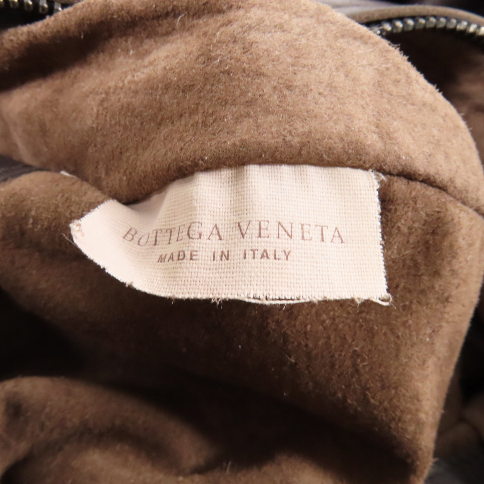 BOTTEGA VENETA 織紋皮革Handle Bag銀扣手挽袋黑色