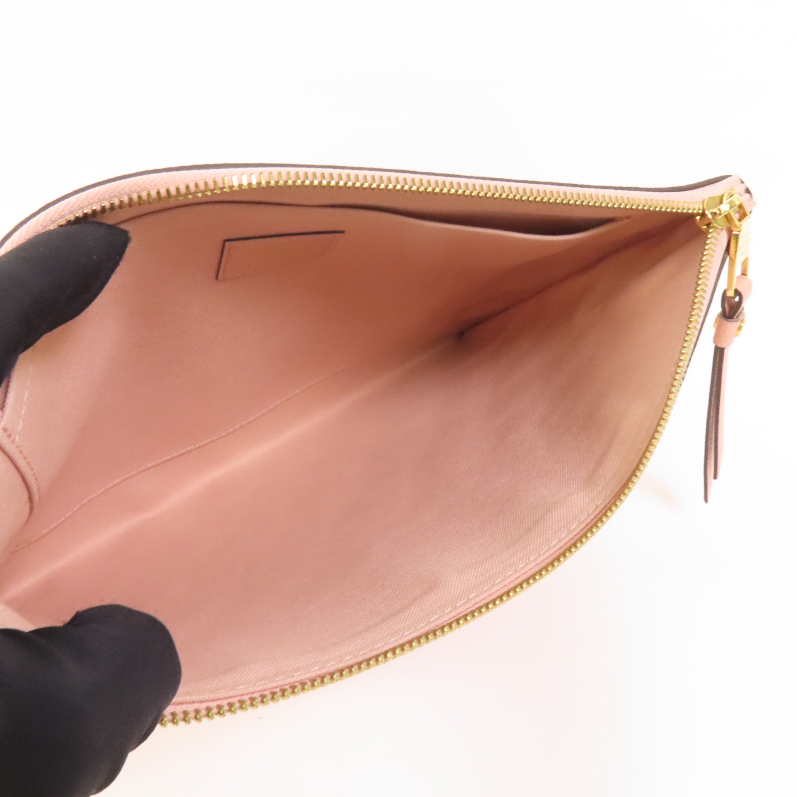 LOUIS VUITTON Monogram Empreinte Daily Pouch金扣手拿包