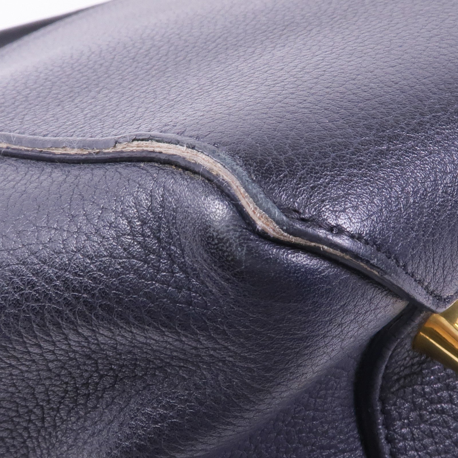 CELINE 牛皮皮革2 way Shoulder Bag金扣手挽肩背兩用袋