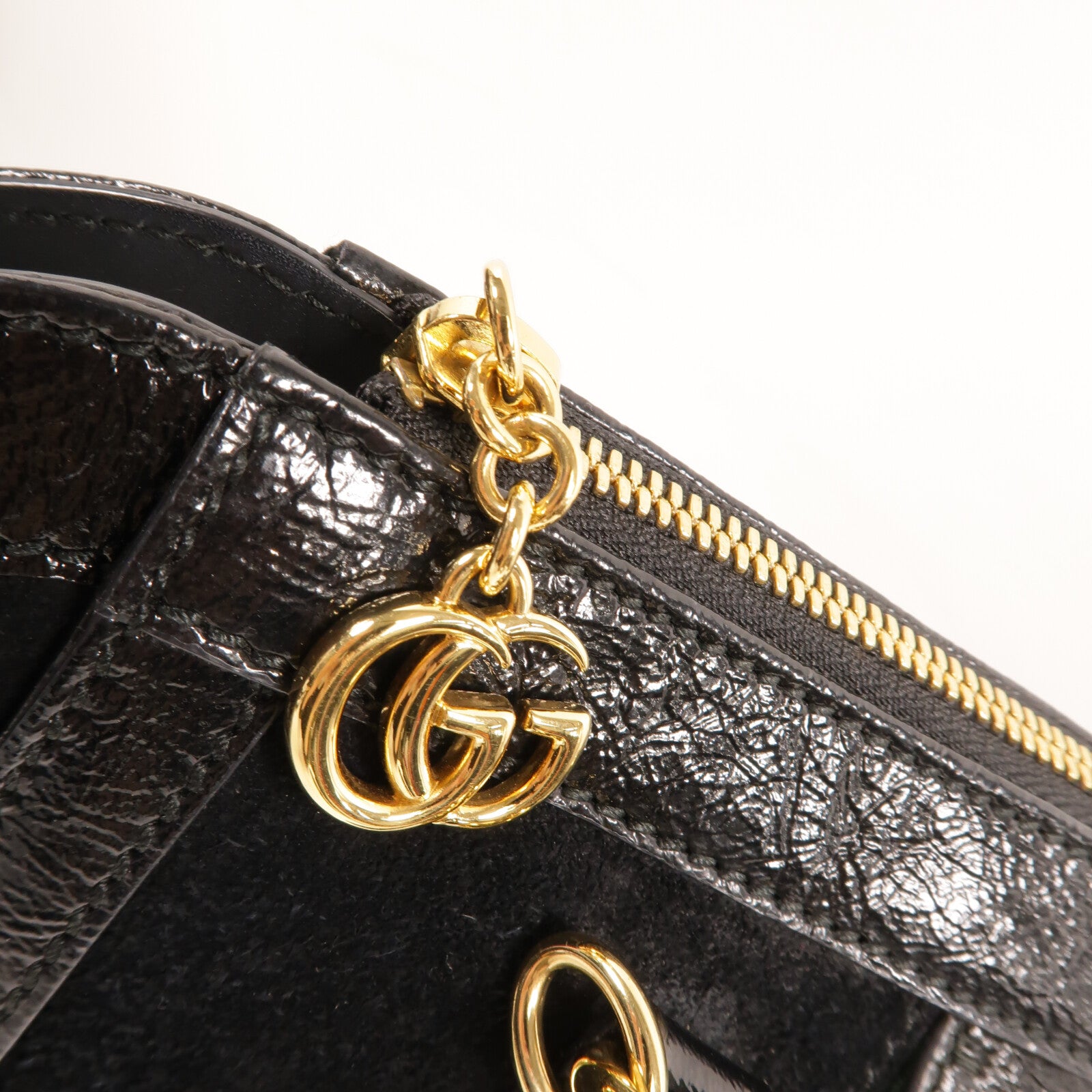 GUCCI 麂皮/牛皮皮革Supreme Ophidia Small Tote Bag手挽肩背兩用袋