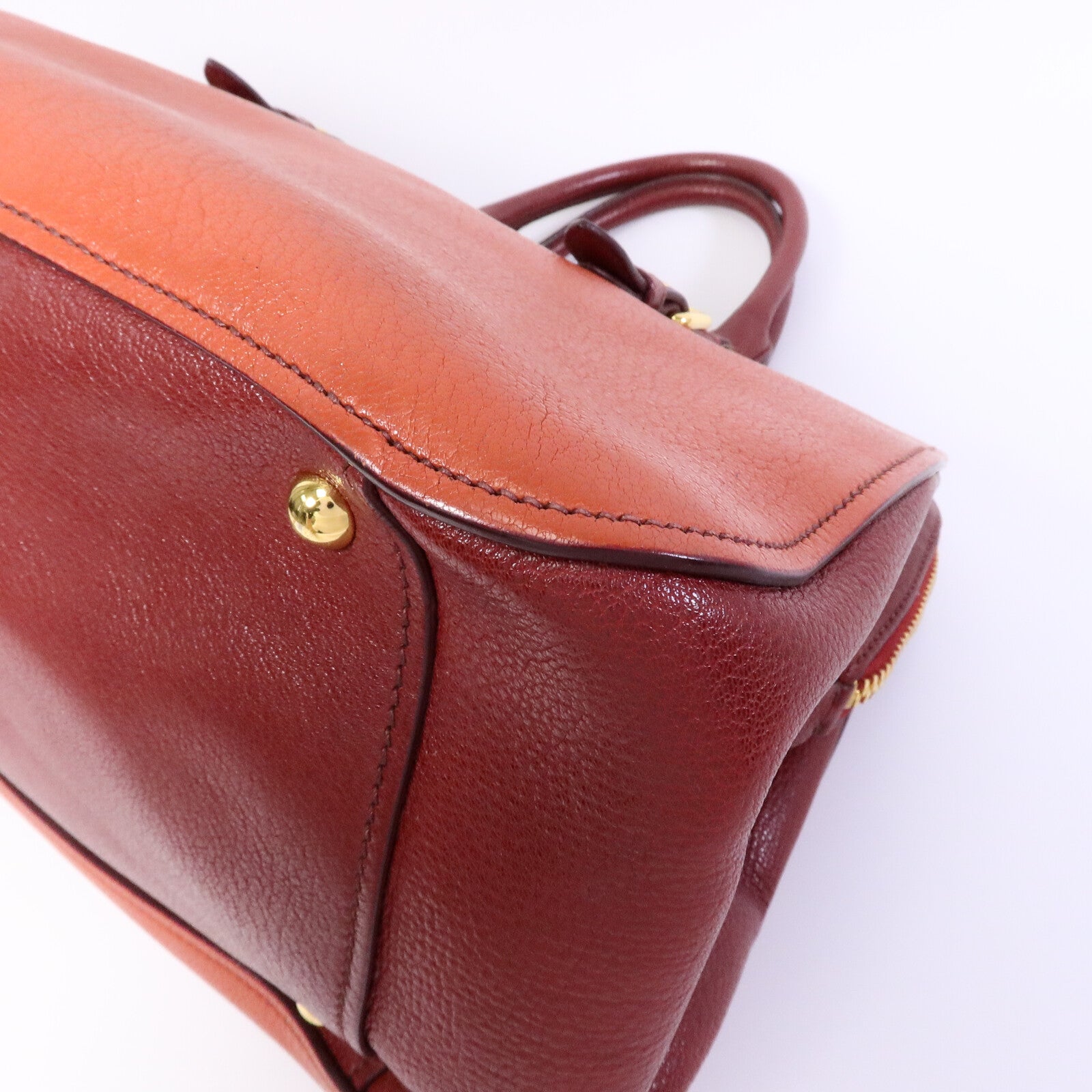 Miu Miu 羊皮皮革2 Way Shoulder Bag手挽肩背兩用袋