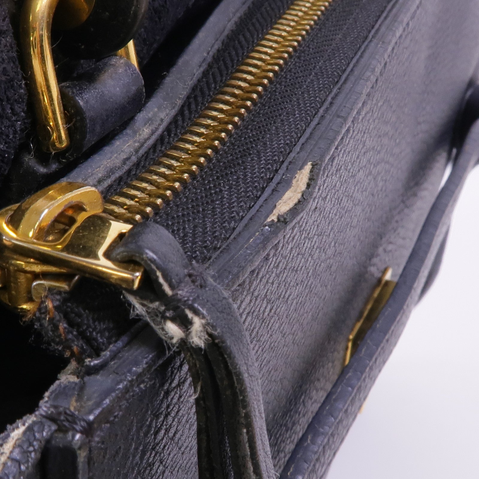 CELINE 牛皮皮革2 way Shoulder Bag金扣手挽肩背兩用袋