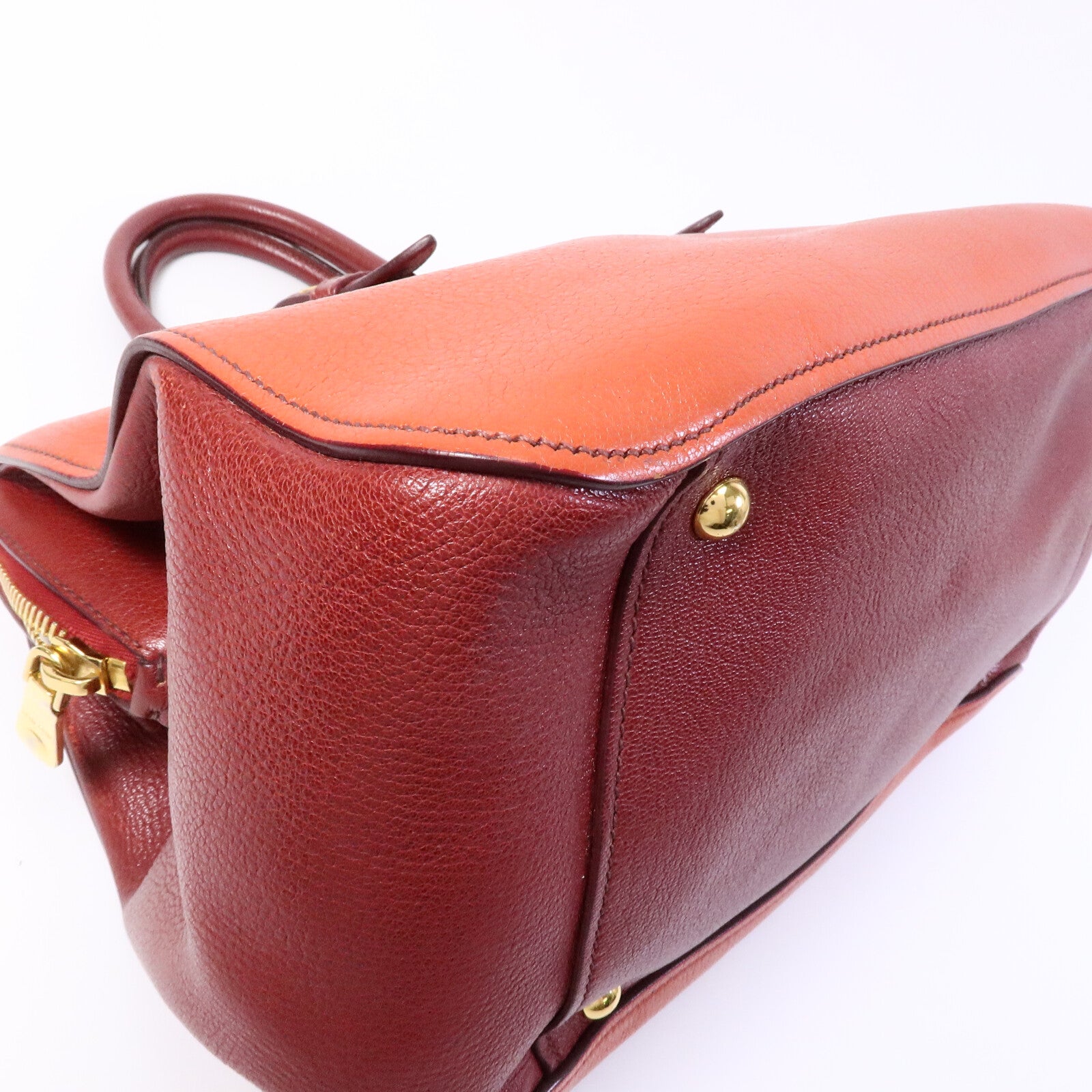 Miu Miu 羊皮皮革2 Way Shoulder Bag手挽肩背兩用袋