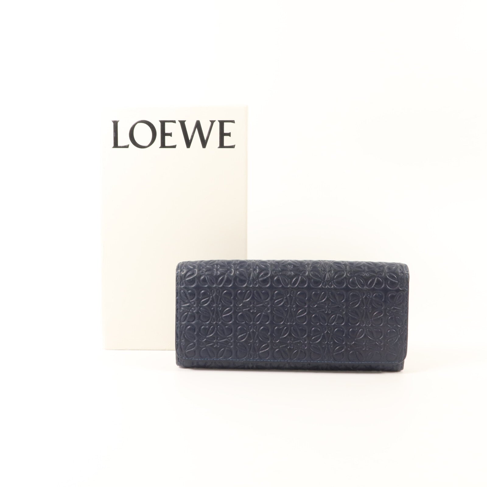 LOEWE 牛皮皮革Long Wallet長錢包