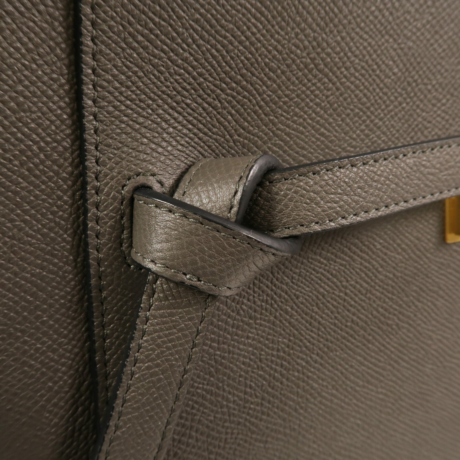 CELINE 牛皮皮革Belt Bag金扣手挽肩背兩用袋