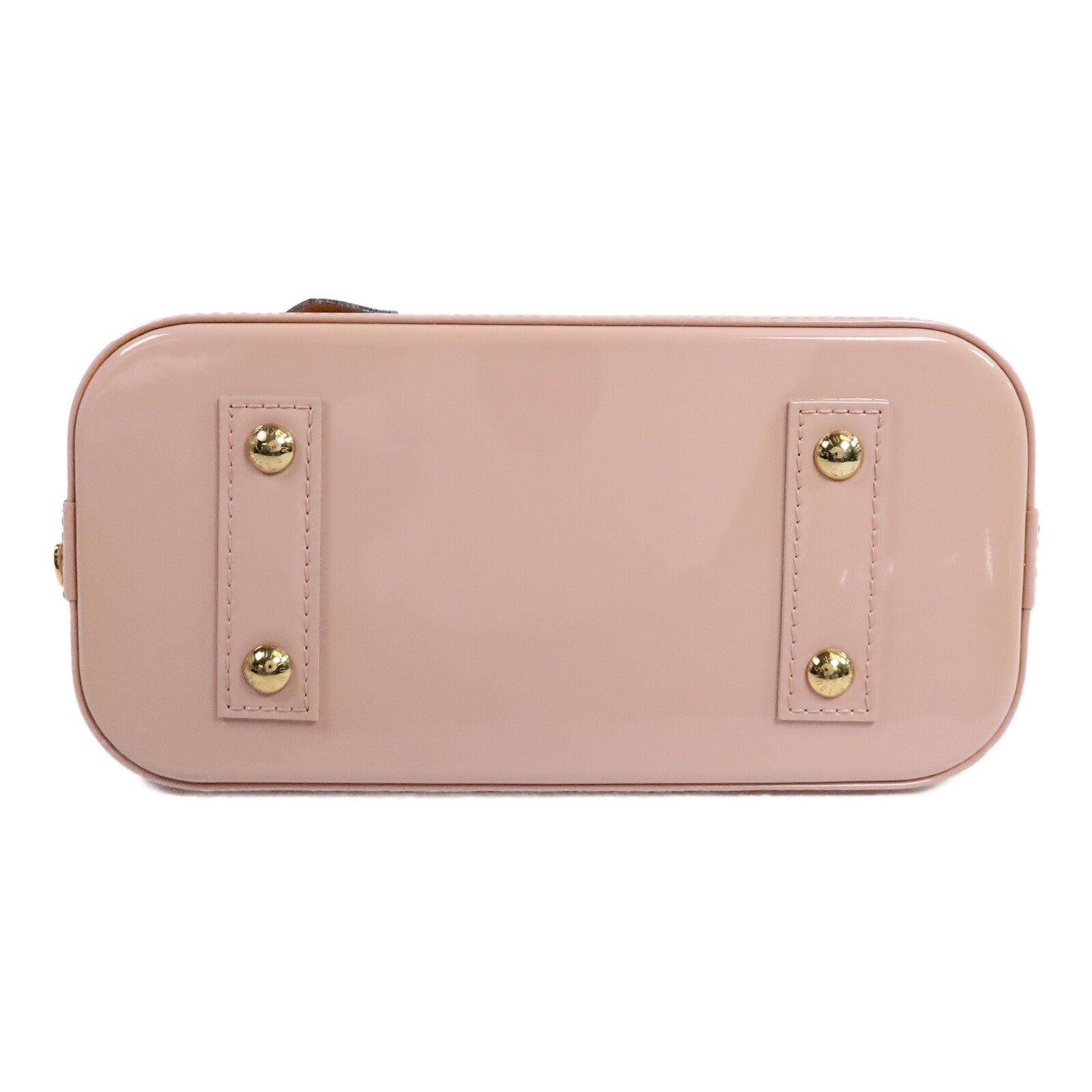 LOUIS VUITTON Monogram Vernis Alma BB手挽肩背兩用袋