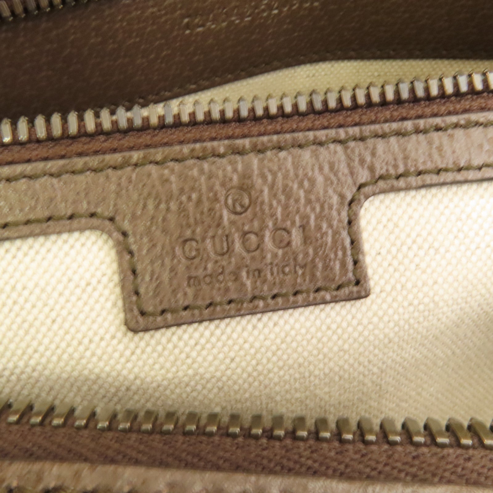 GUCCI 【激減優惠】塗層帆布Savoy Medium Duffel金扣手挽肩背兩用袋