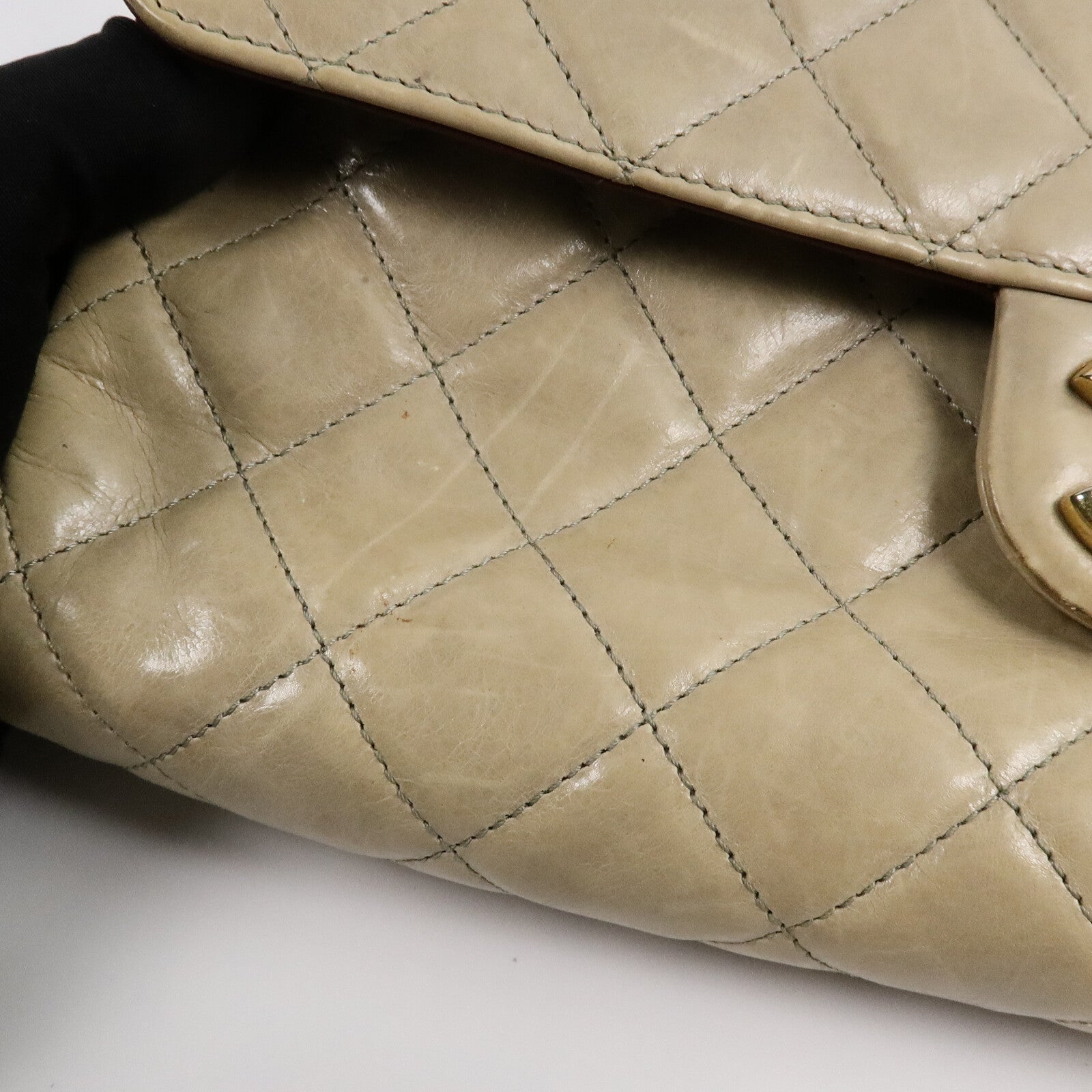 CHANEL 牛皮皮革Shoulder Bag鏈帶肩背袋