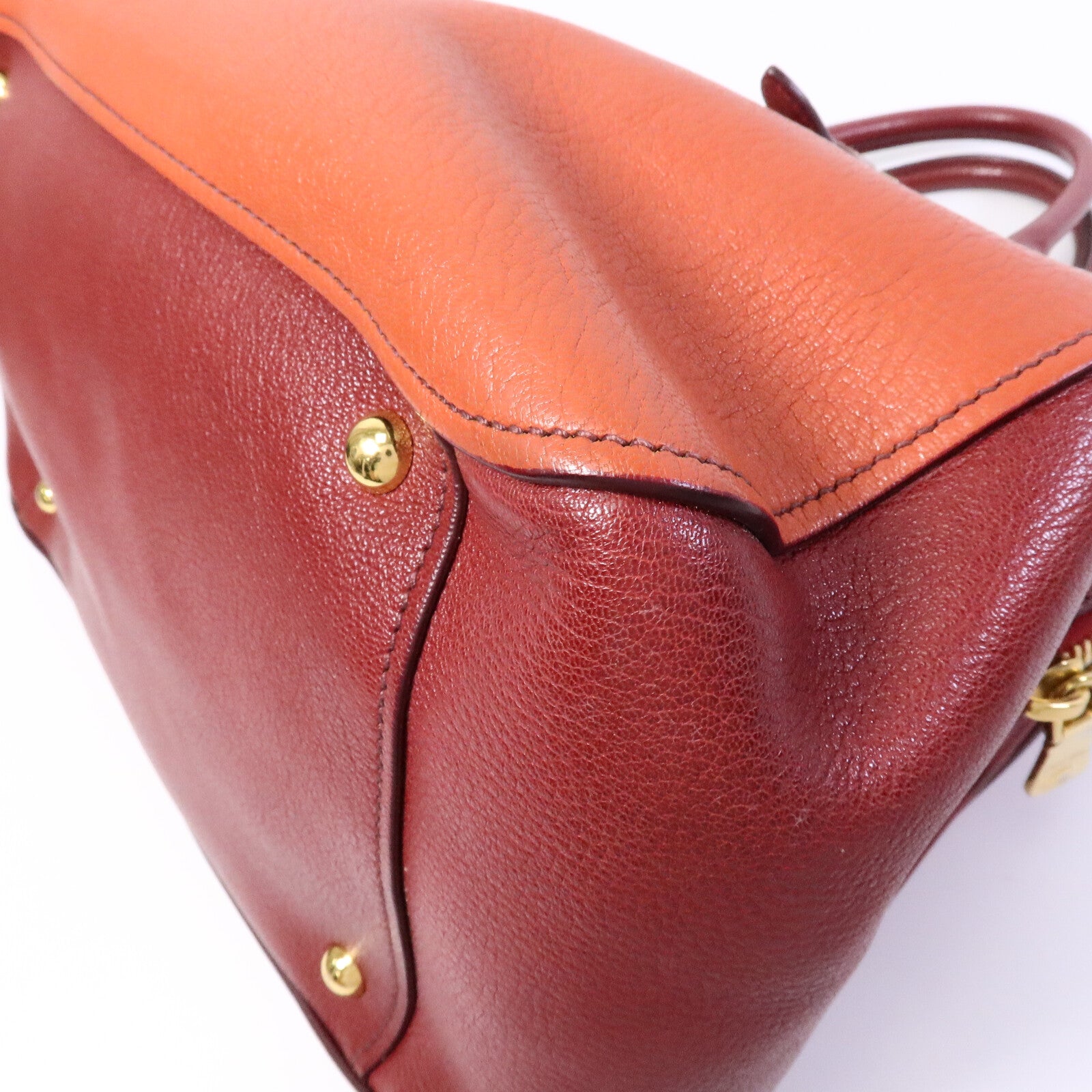 Miu Miu 羊皮皮革2 Way Shoulder Bag手挽肩背兩用袋