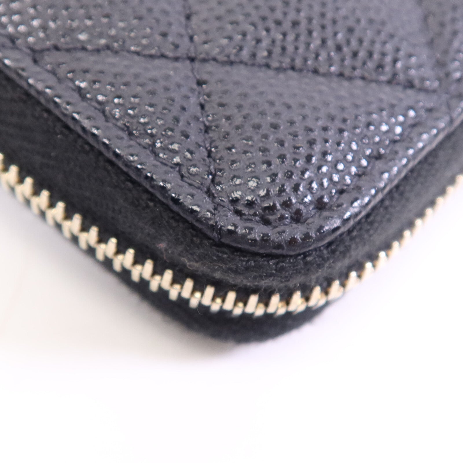 CHANEL 牛皮皮革Card Case金扣卡片套