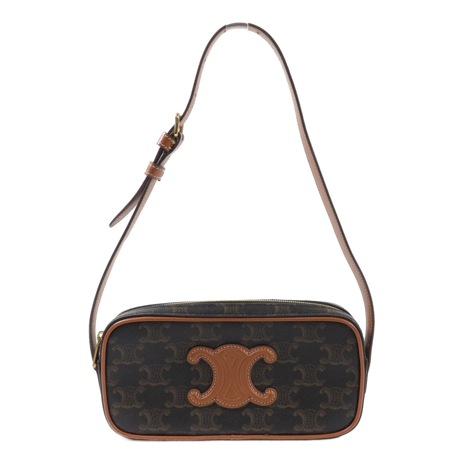 CELINE 塗層帆布Mini Camera Bag