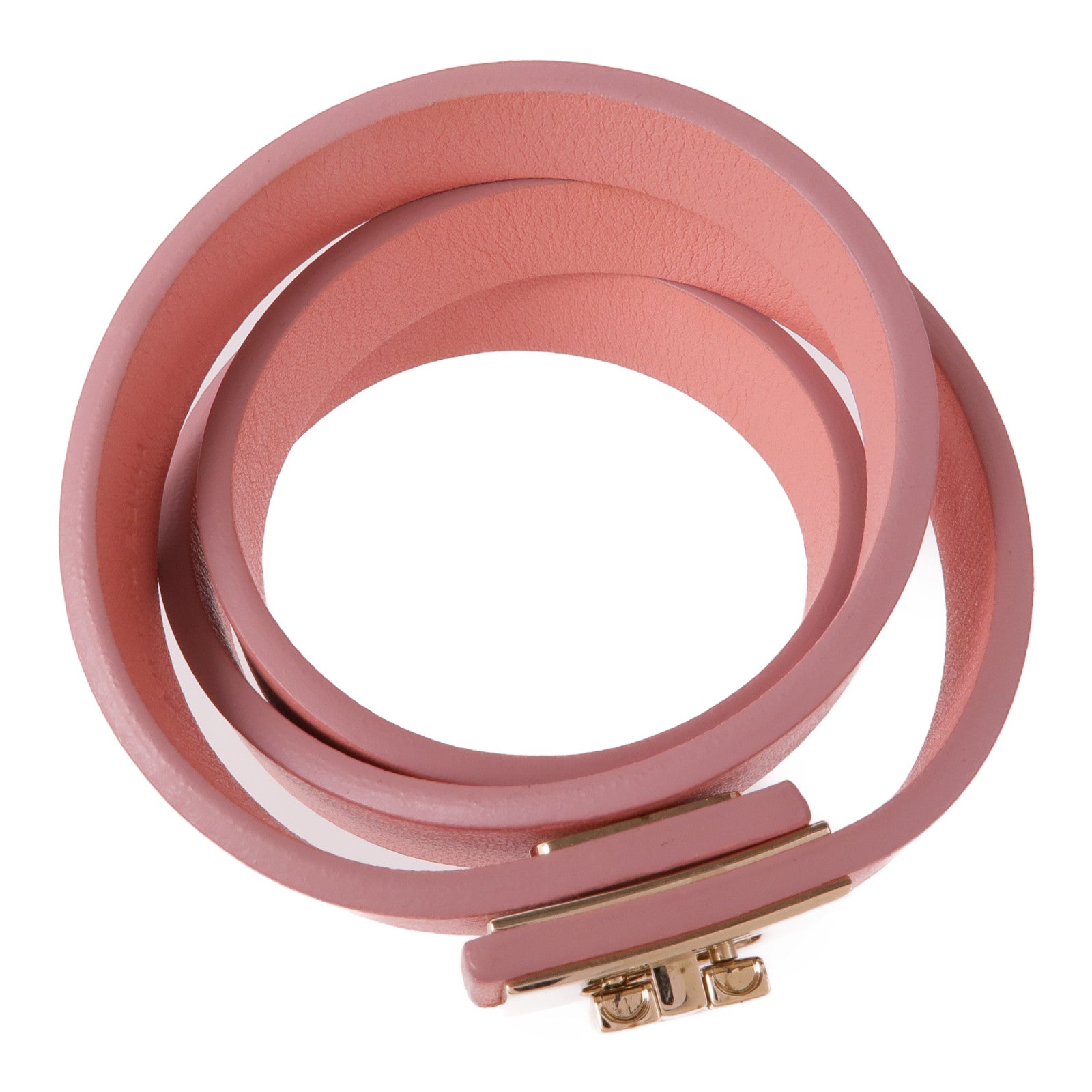 Salvatore Ferragamo 牛皮皮革Bracelet金扣手帶