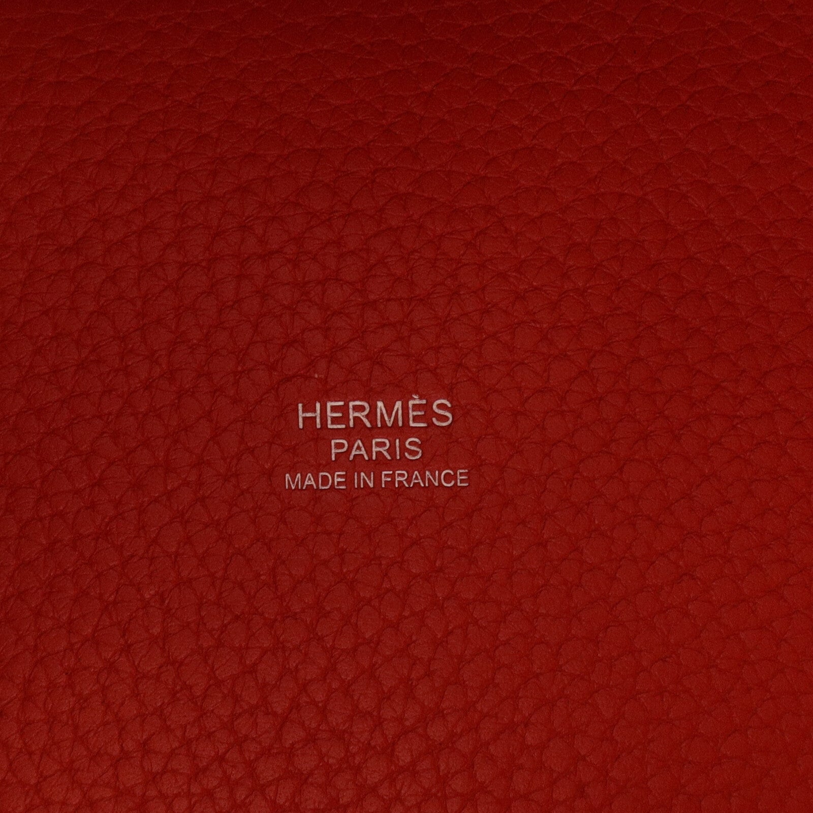 HERMES Clemence皮革Picotin PM手挽袋Bougainvillier