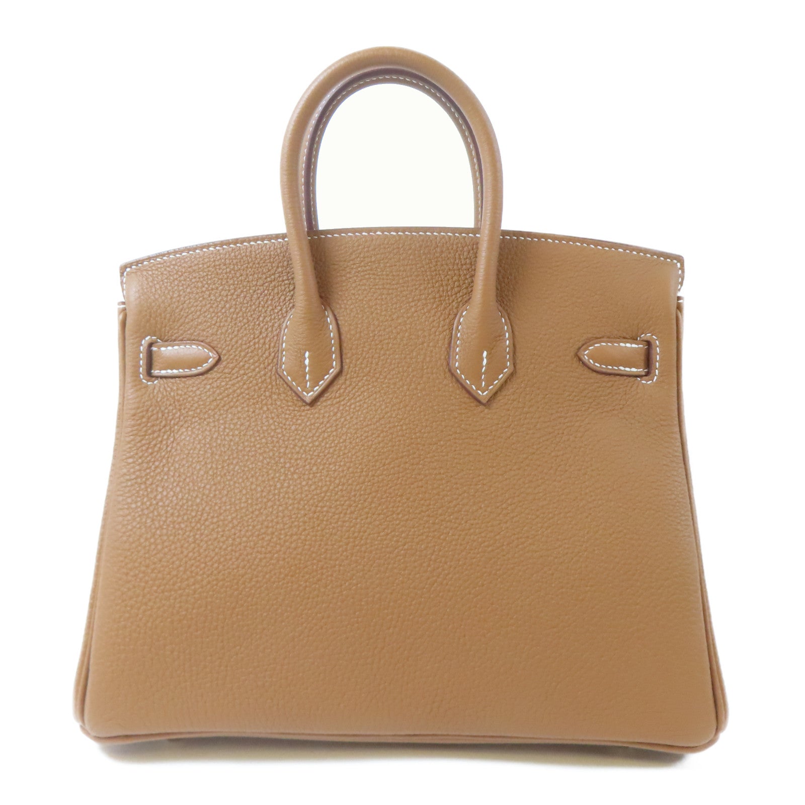 HERMES Togo皮革Birkin 25金扣手挽袋Gold/金色/啡色
