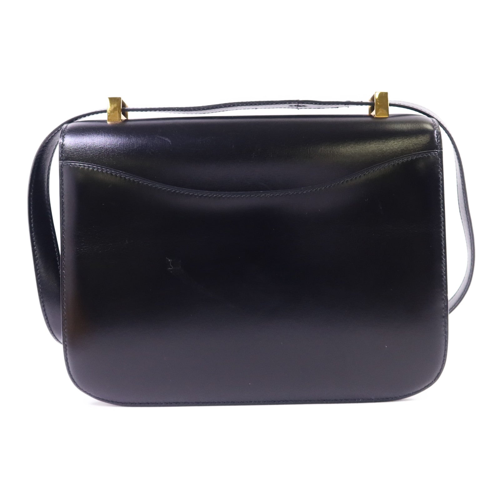 HERMES Box Calf皮革Constance 24金扣肩背袋