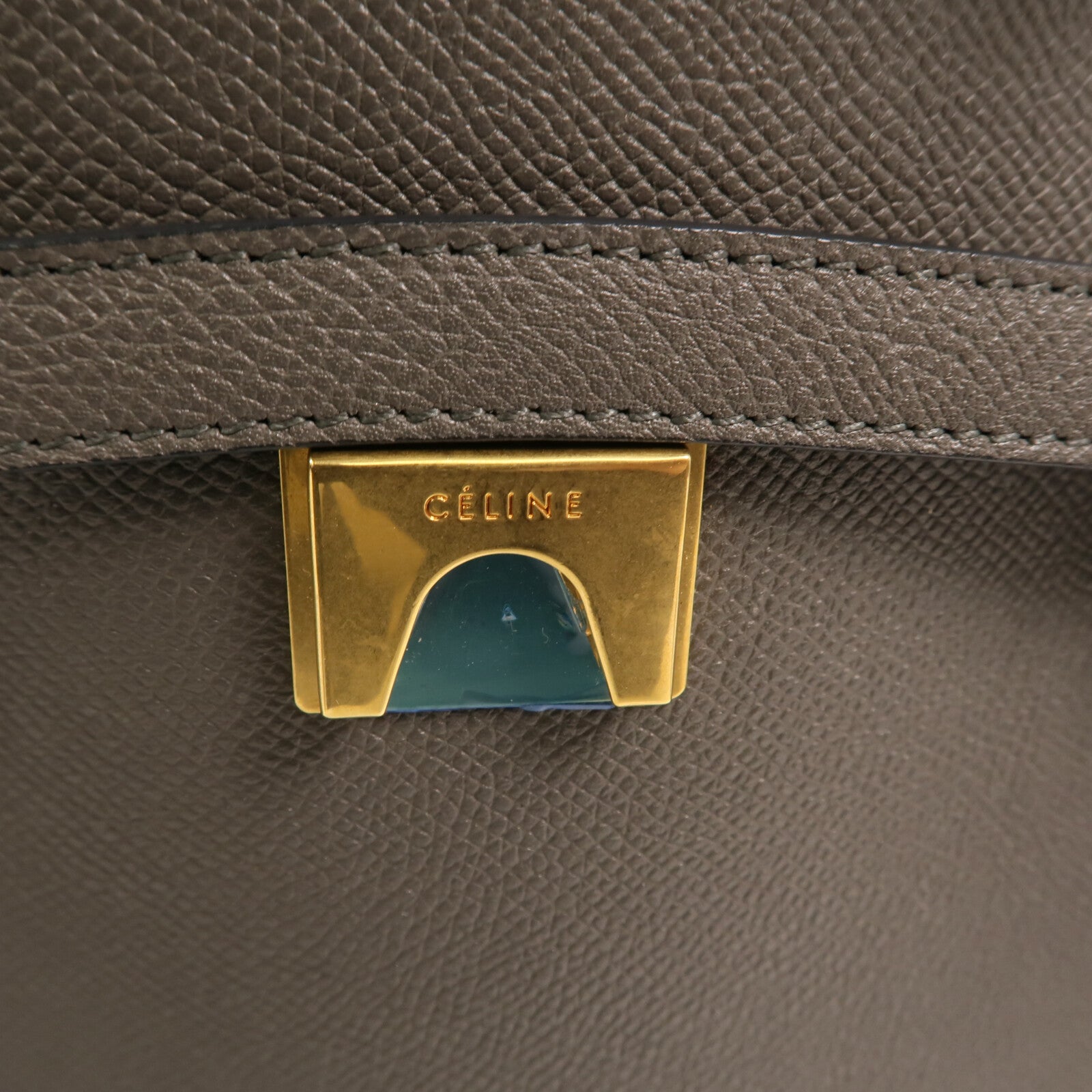 CELINE 牛皮皮革Belt Bag金扣手挽肩背兩用袋