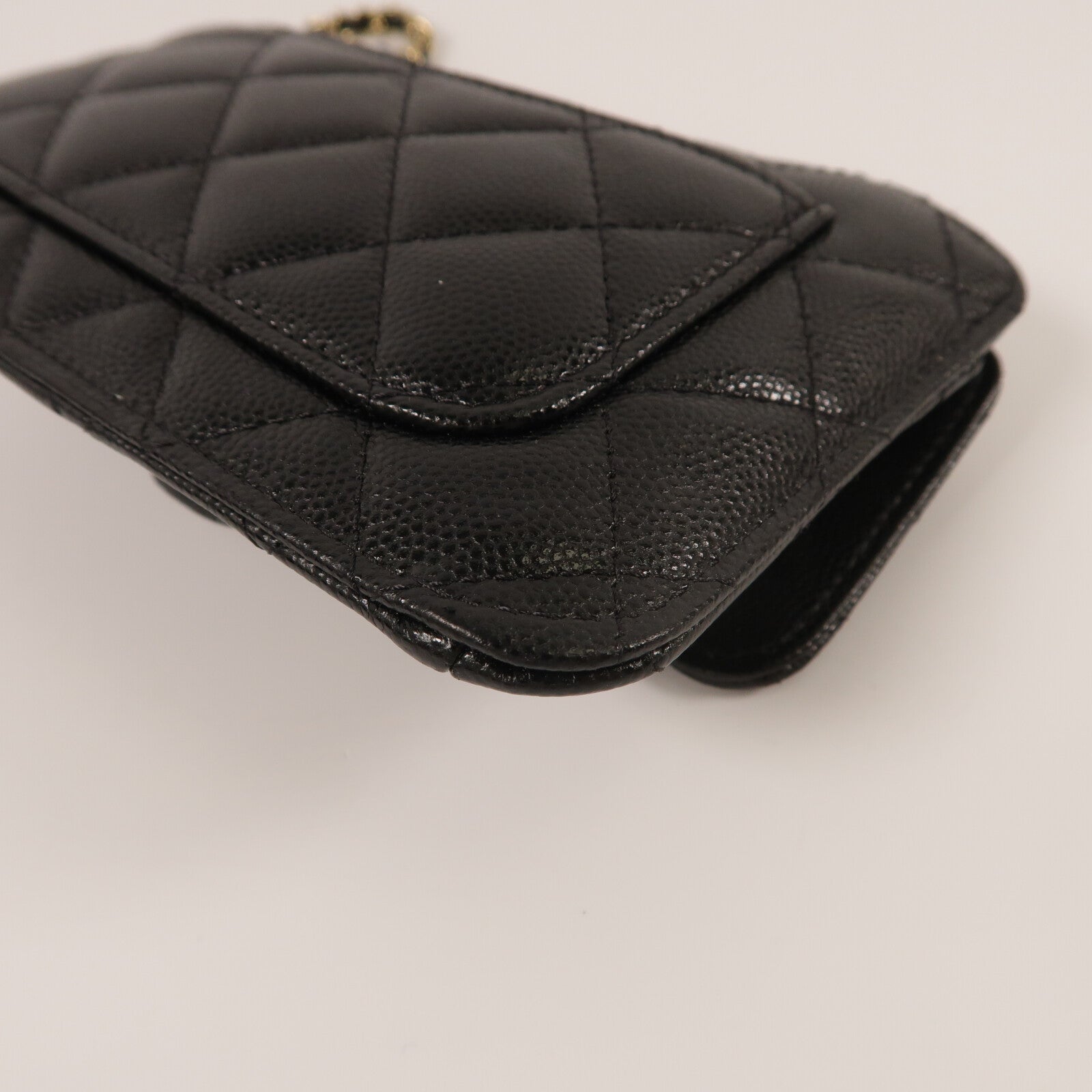 CHANEL 牛皮皮革Chain Shoulder鏈帶肩背袋