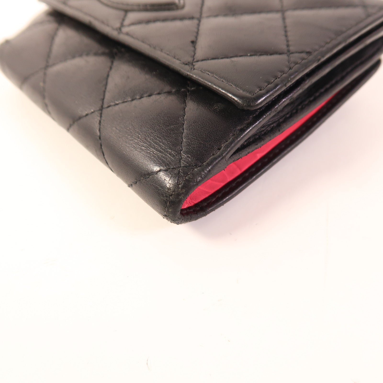 CHANEL 牛皮皮革Cambon Wallet錢包