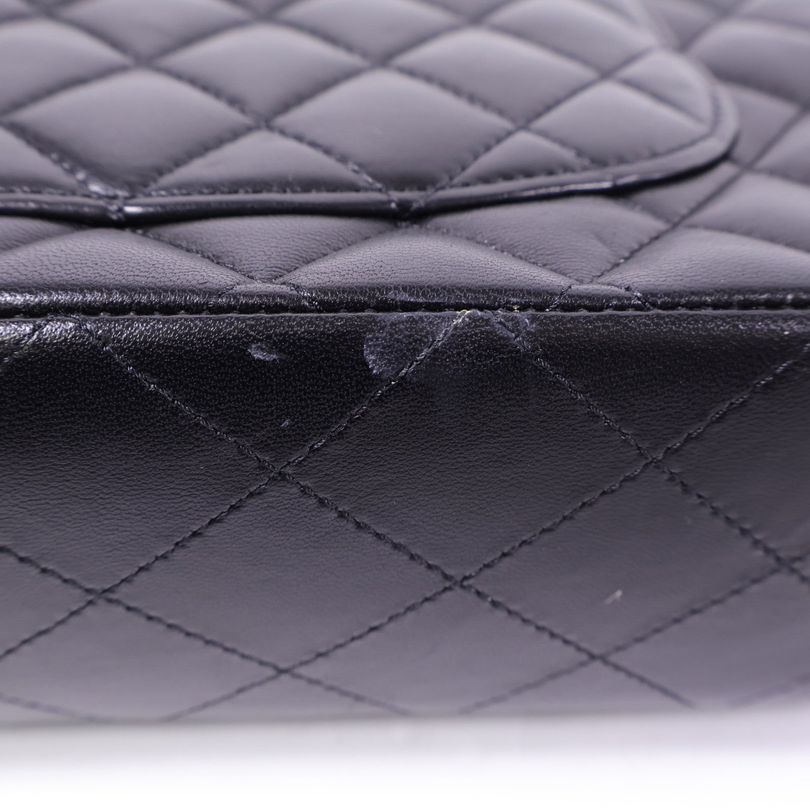 CHANEL 羊皮皮革Classic 25金扣手挽肩背兩用袋