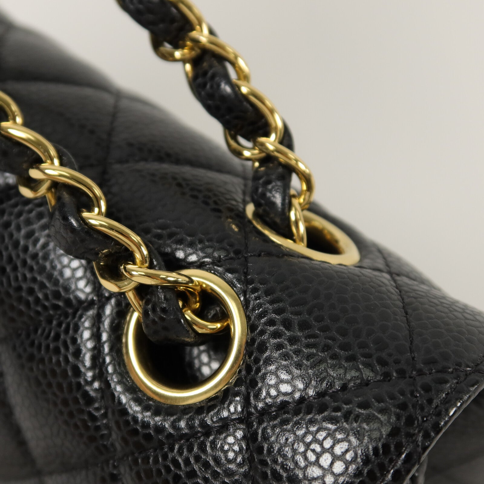 CHANEL 牛皮皮革Classic 23鏈帶肩背袋