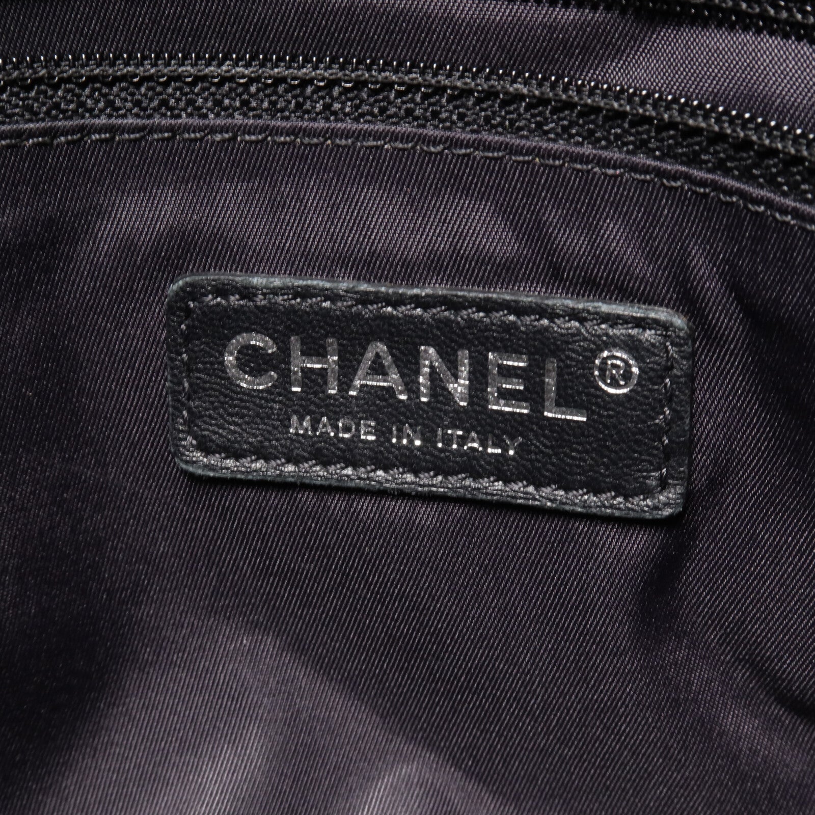 CHANEL 牛皮皮革/塗層帆布Paris Biarritz Tote手挽袋