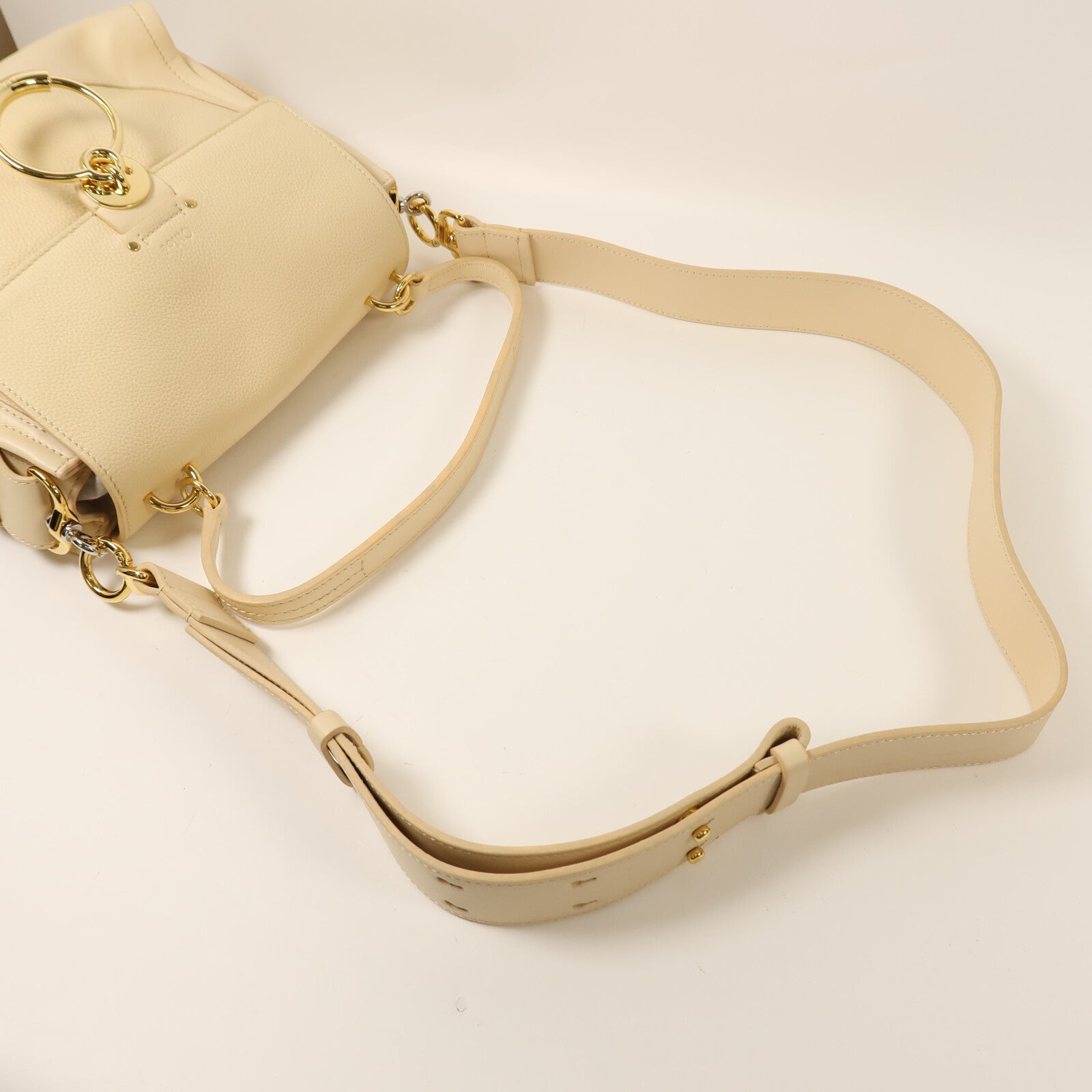 Chloe 牛皮皮革Faye Bag手挽肩背兩用袋
