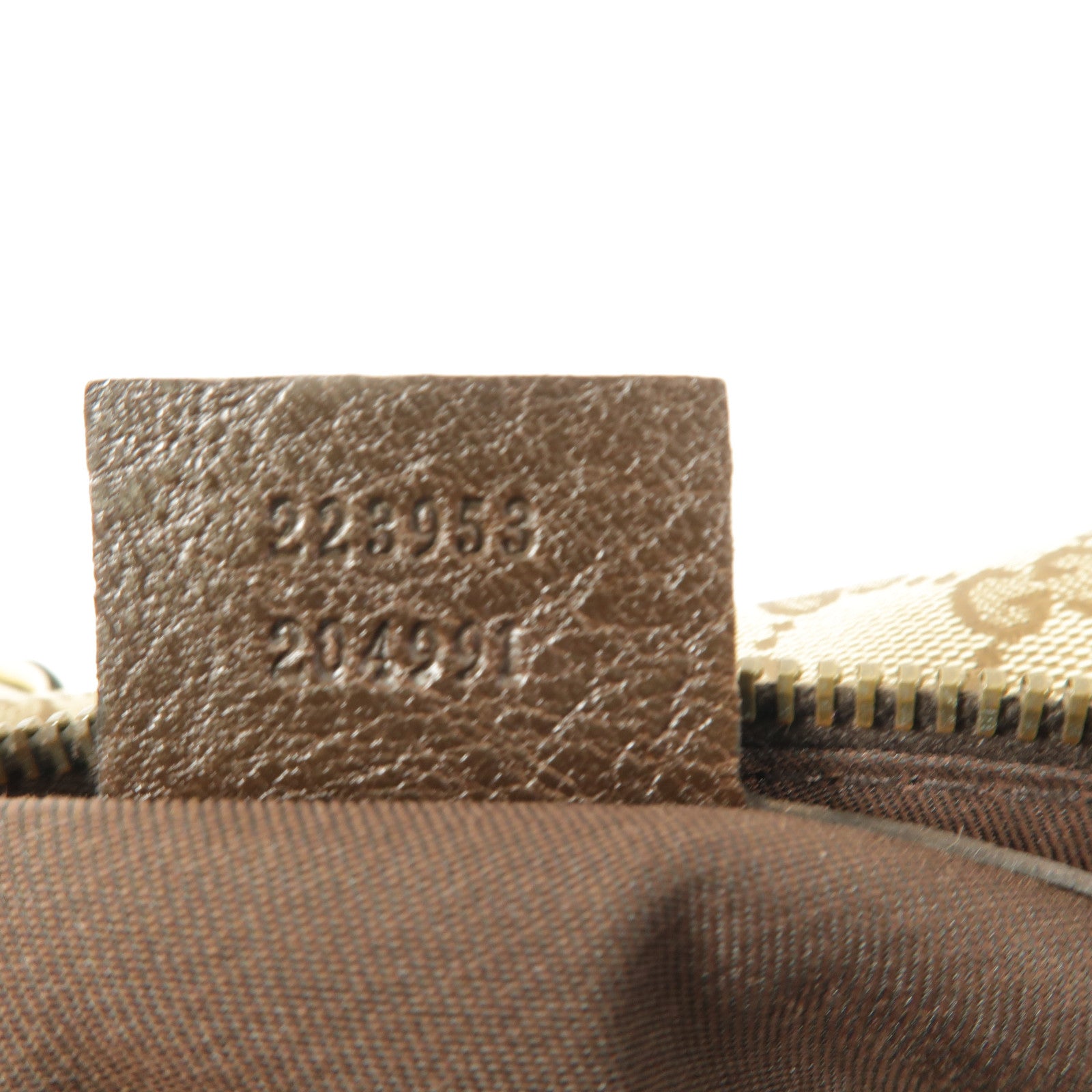 GUCCI 帆布/牛皮皮革Interlocking Boston手挽袋