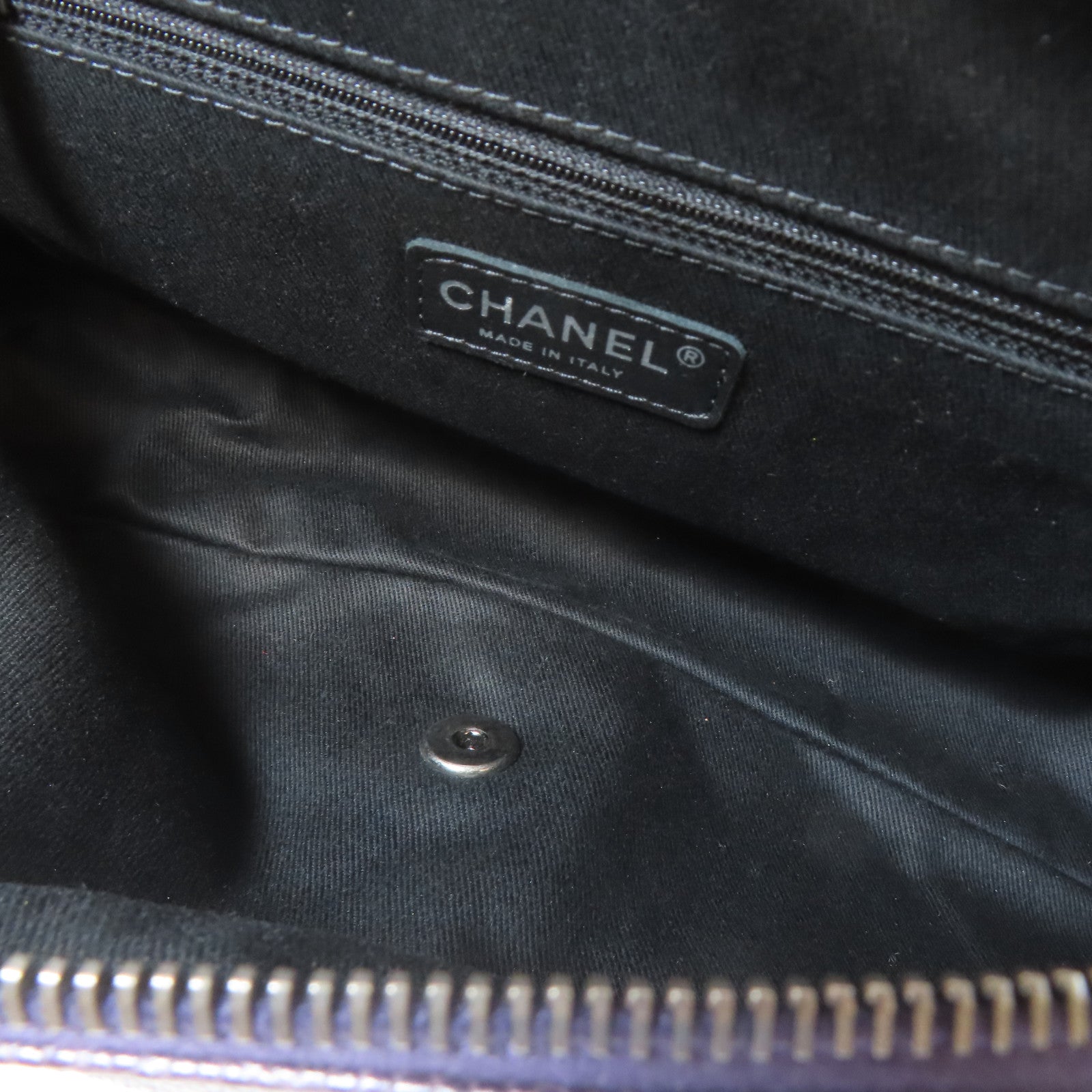 CHANEL 【激減優惠】菱格Caviar皮革Chain Shoulder Bag鏈帶肩背袋紫色