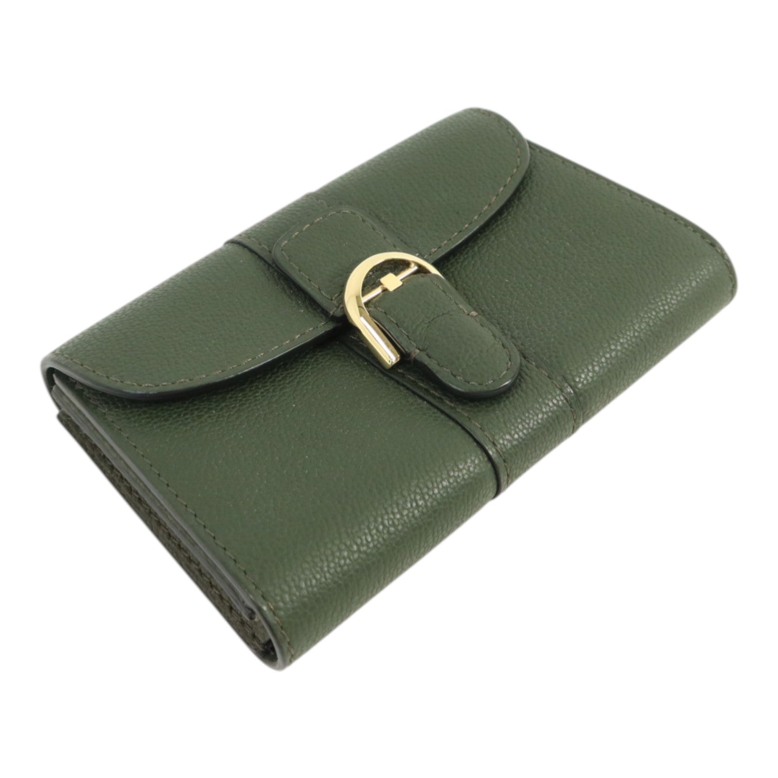 Delvaux 牛皮皮革Brillant Card Holder金扣卡片套