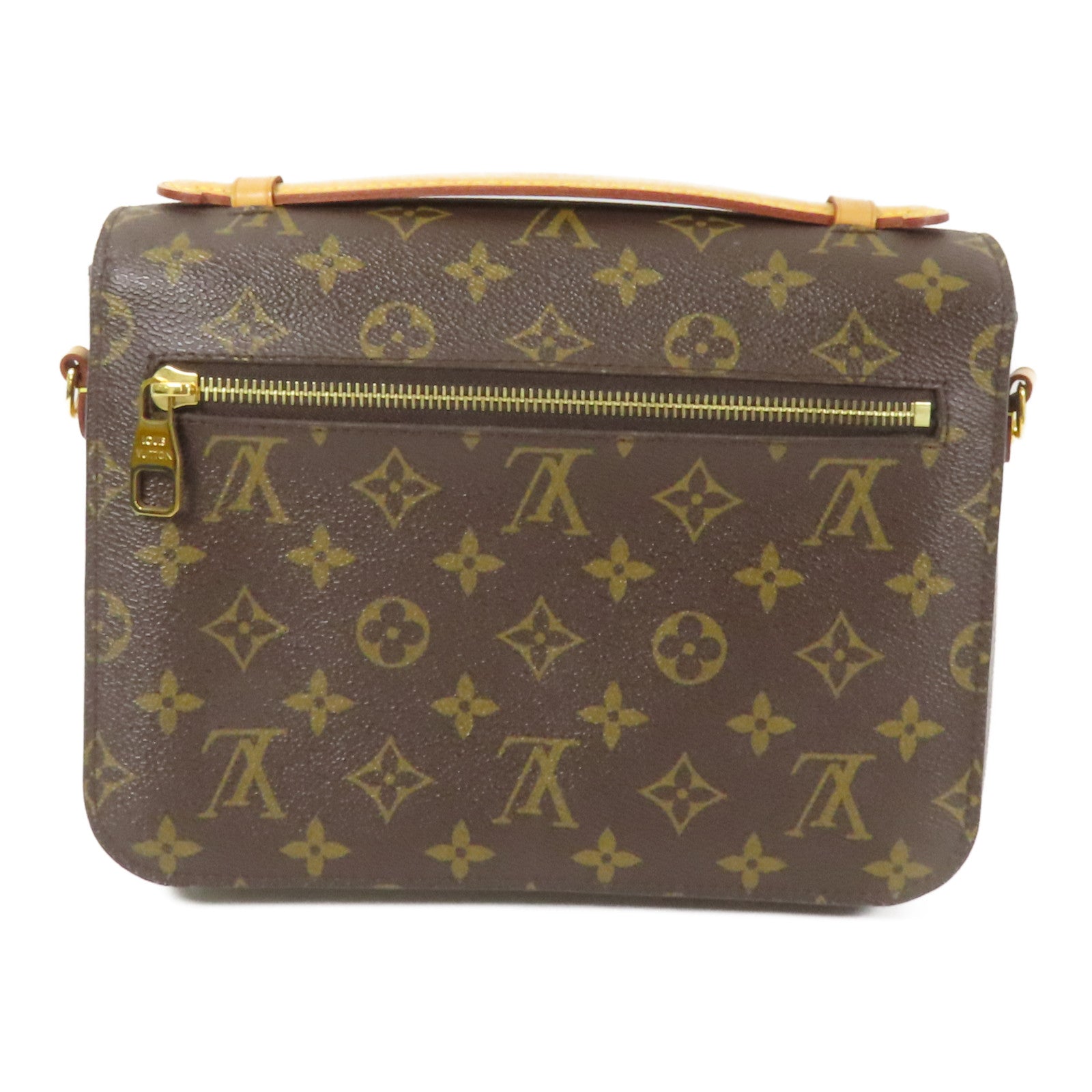 LOUIS VUITTON Monogram Pochette Metis MM金扣手挽肩背兩用袋