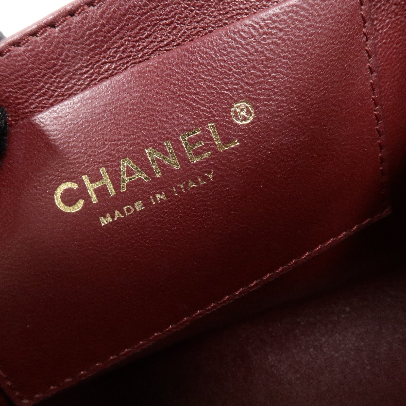 CHANEL 牛皮皮革Shoulder Bag鏈帶肩背袋