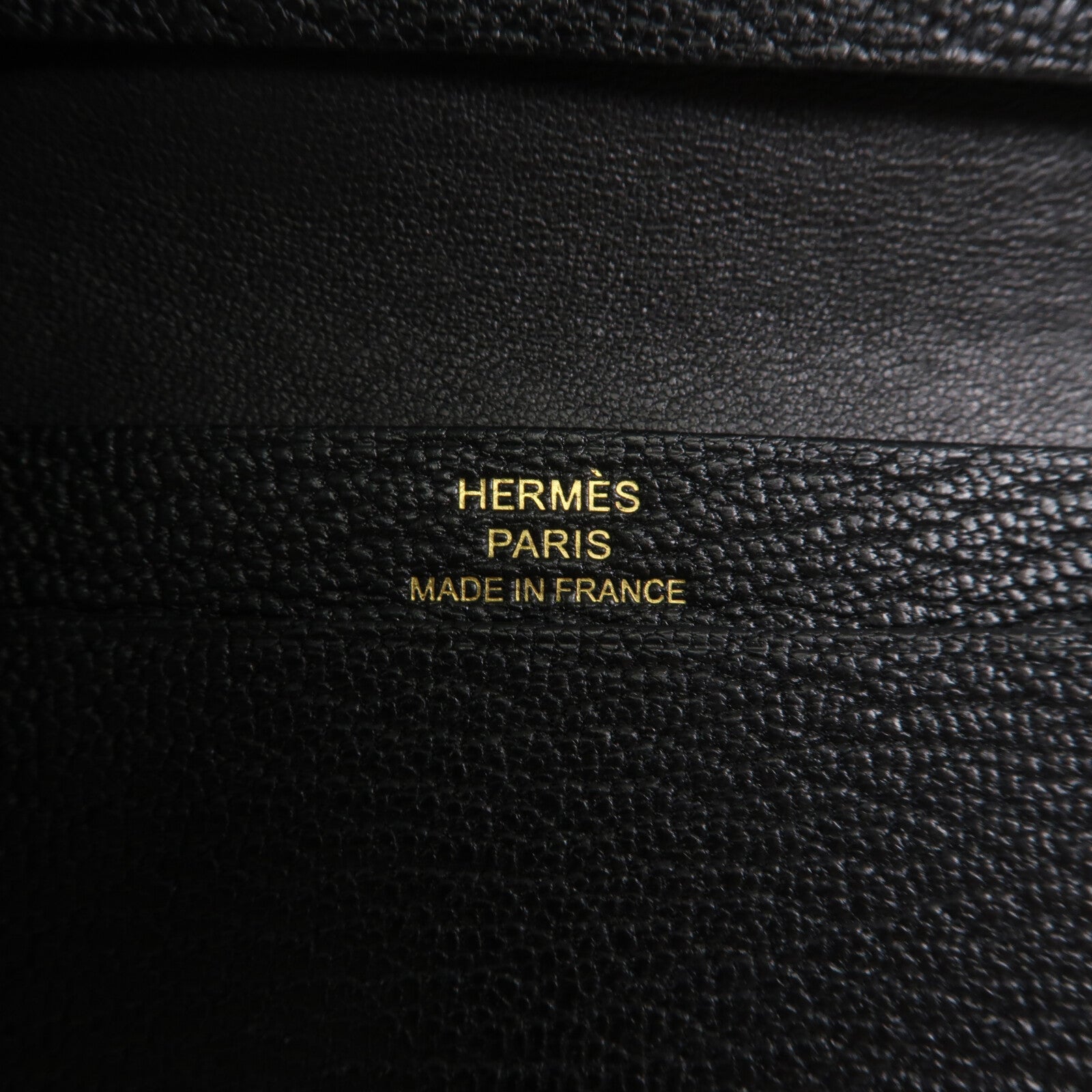 HERMES Chevre皮革Bearn Card Case金扣卡片套