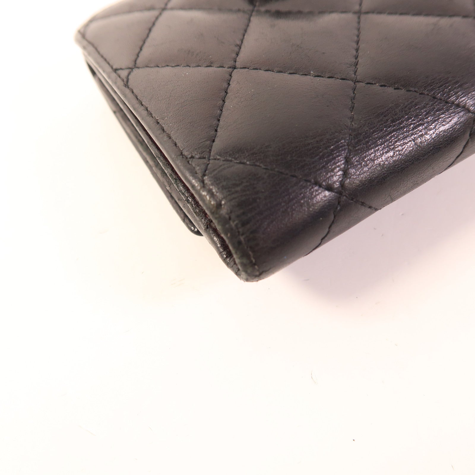 CHANEL 牛皮皮革Cambon Wallet錢包