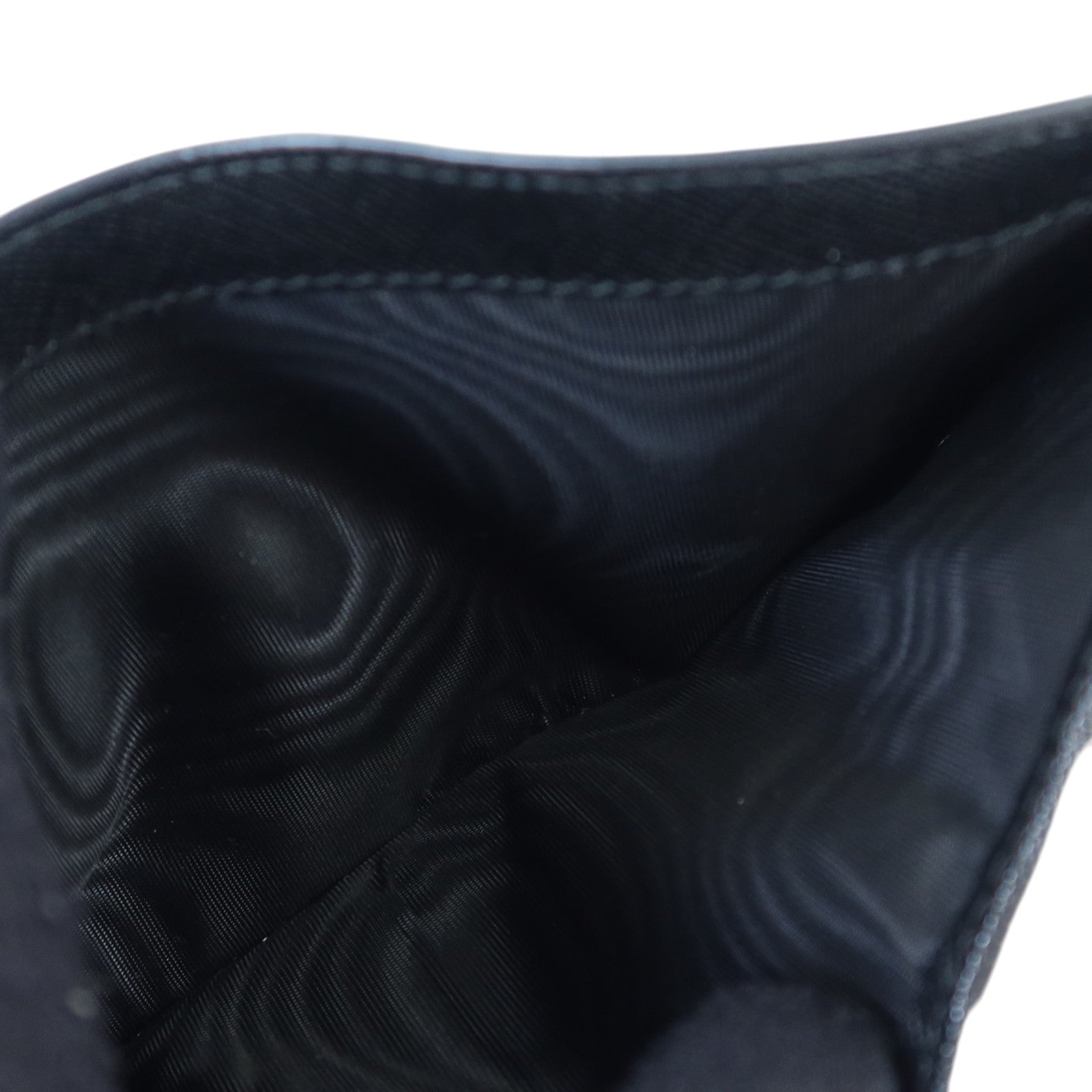 PRADA Saffiano皮革Short Flap Wallet銀扣錢包