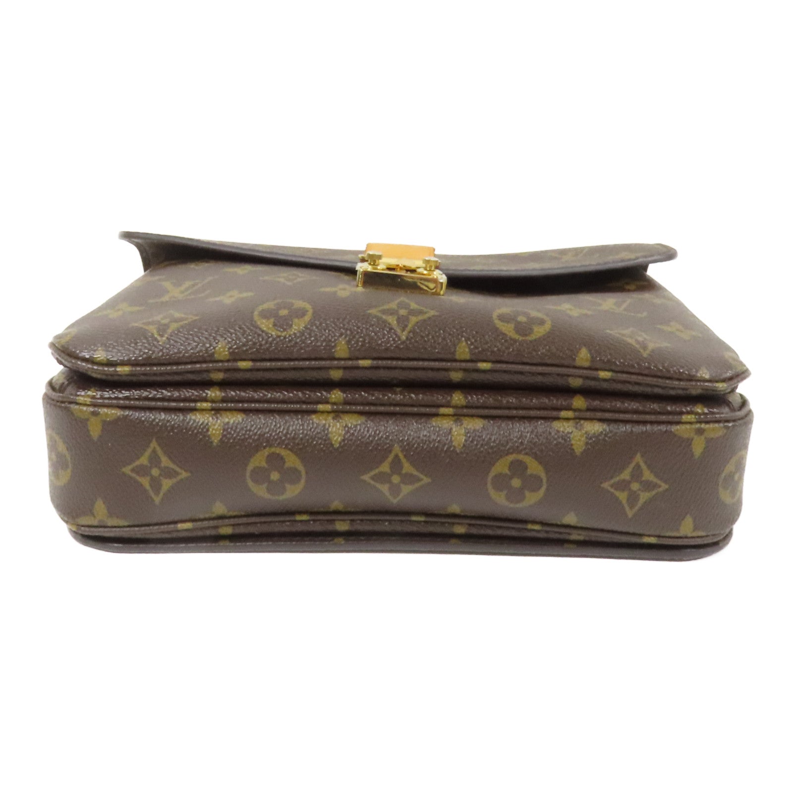 LOUIS VUITTON Monogram Pochette Metis MM金扣手挽肩背兩用袋