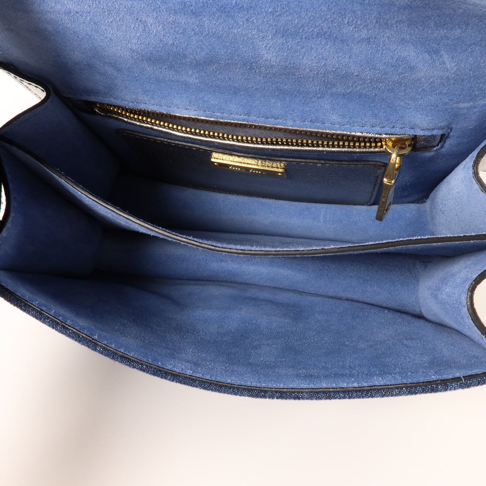 Miu Miu 牛仔布料Shoulder Bag肩背袋