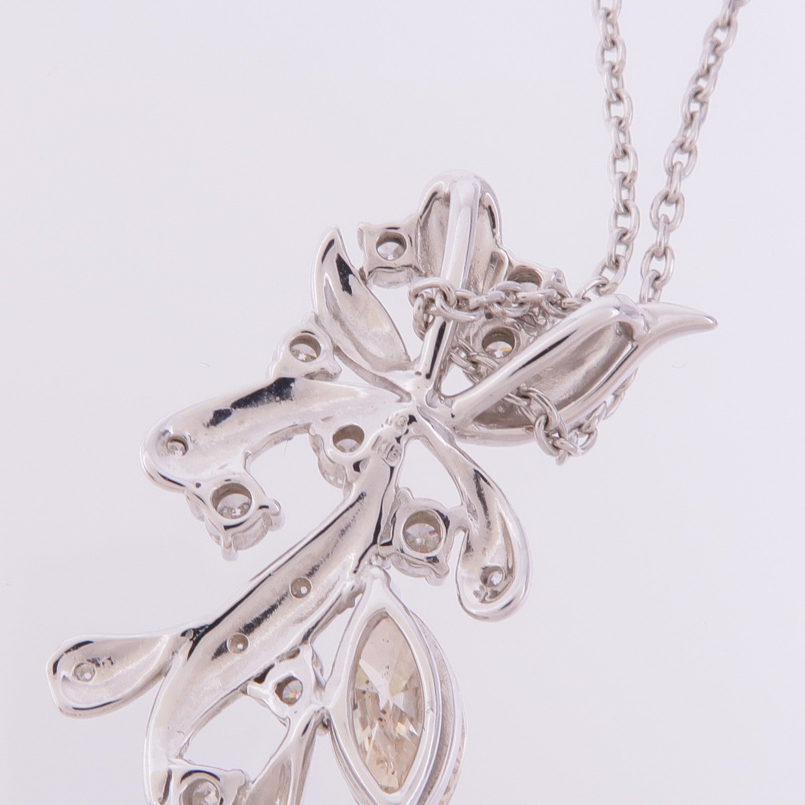 JEWELRY 18K白金Diamond Necklace鑽石項鍊