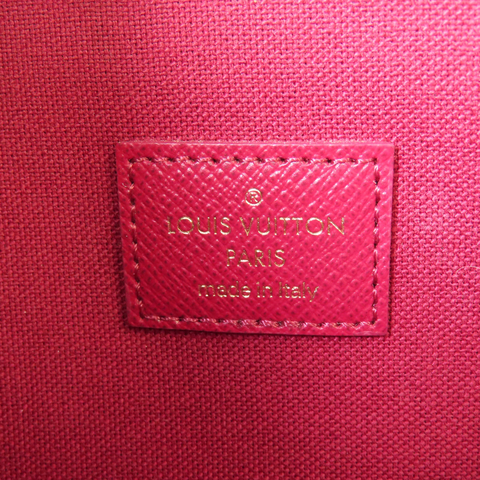 LOUIS VUITTON Monogram Felicie Pochette金扣鏈帶肩背袋