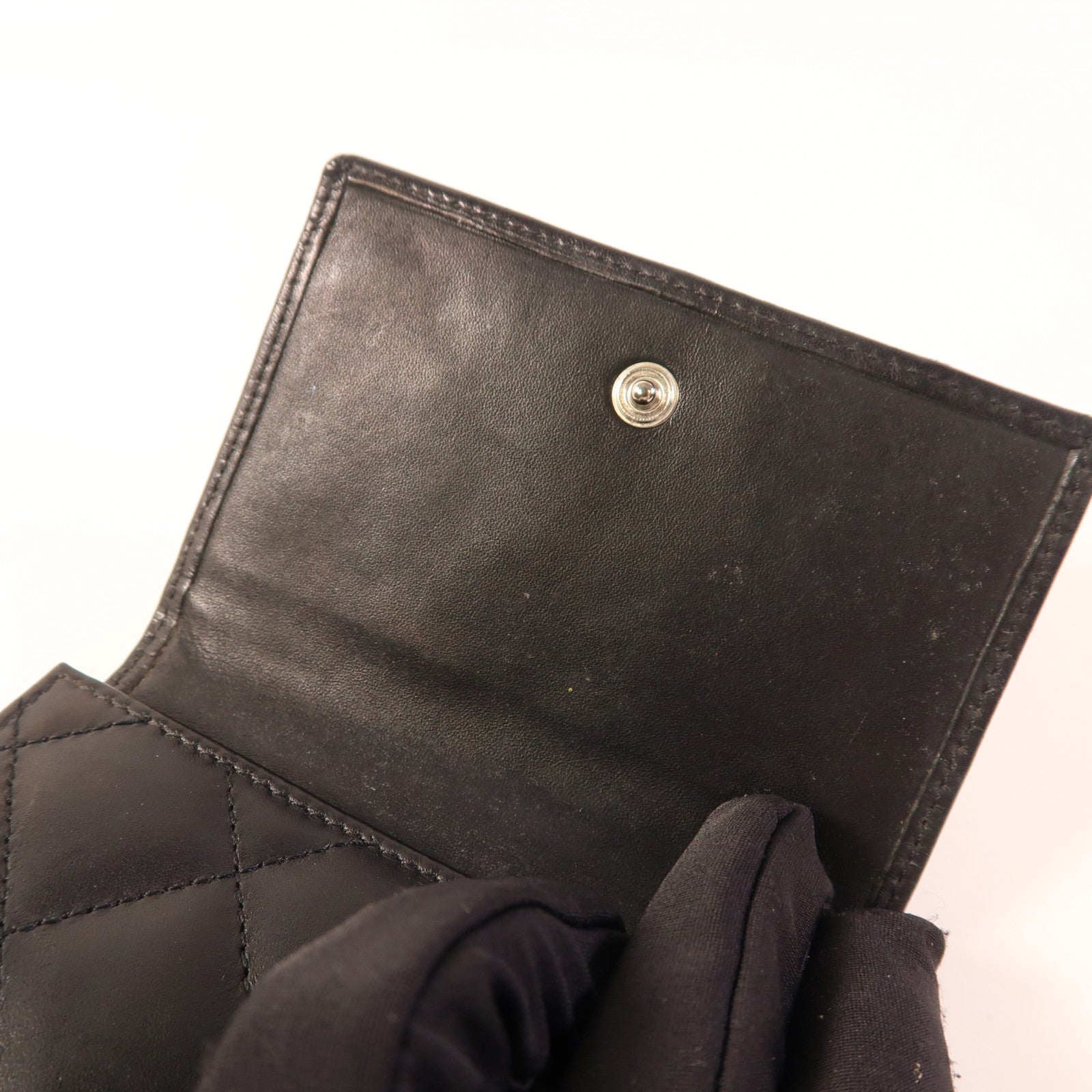 CHANEL 牛皮皮革Cambon Wallet錢包