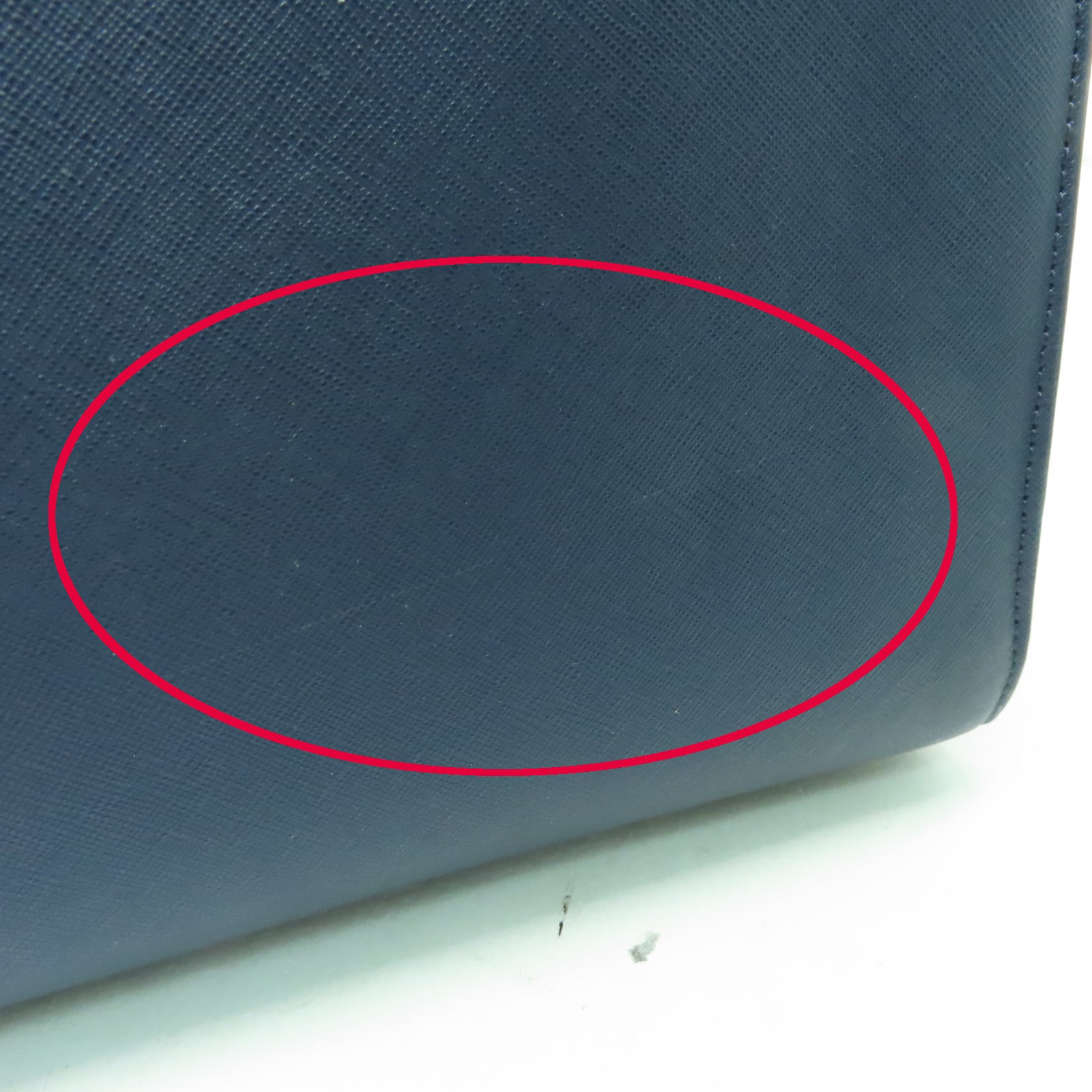 Michael Kors 【激減優惠】牛皮皮革Shoulder Bag金扣手挽肩背兩用袋藍色