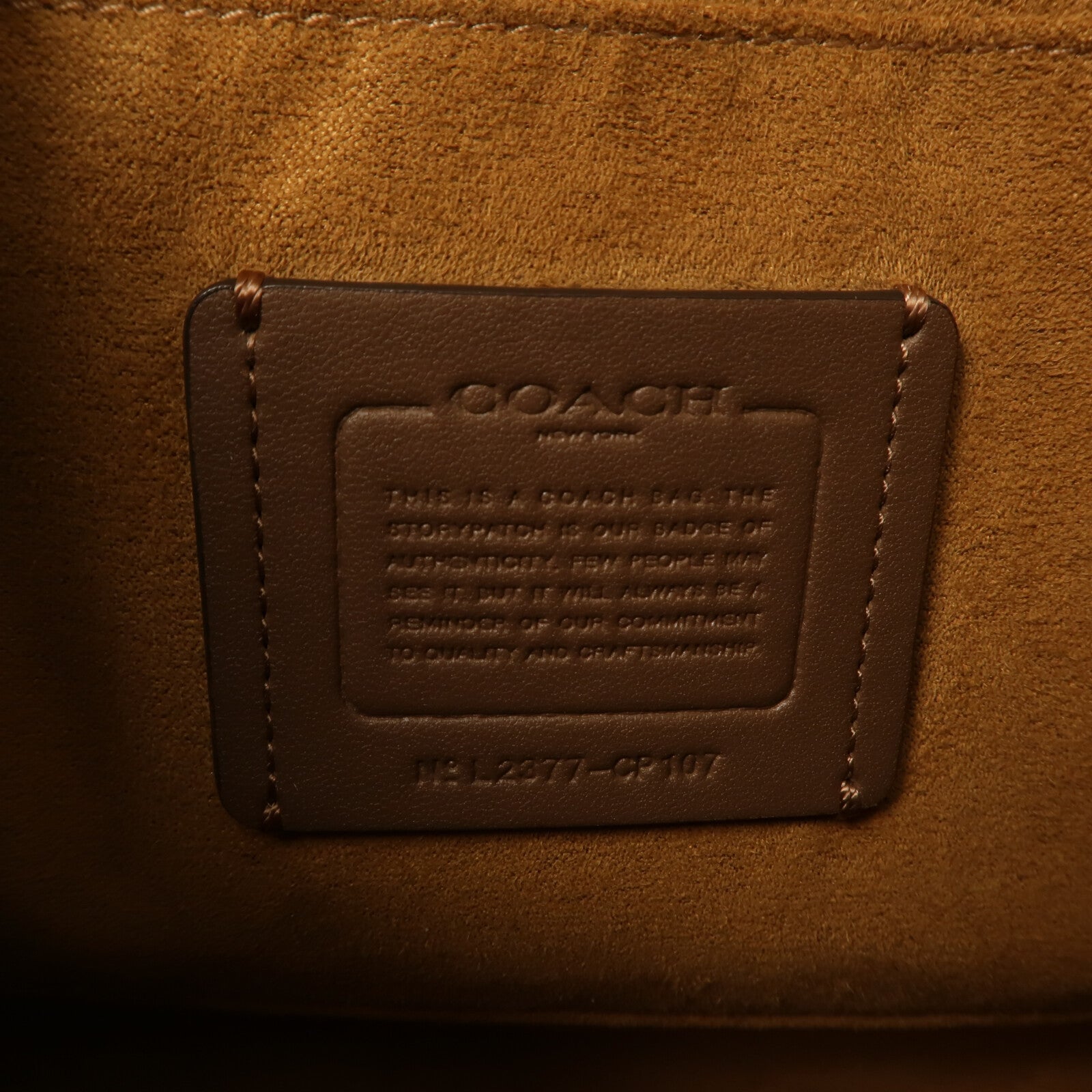 COACH 牛皮皮革Shoulder Bag肩背袋