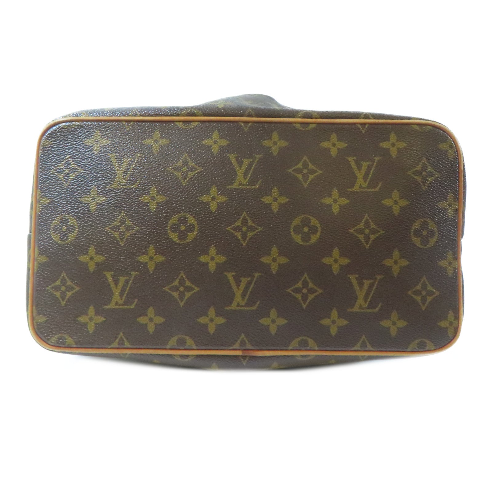 LOUIS VUITTON Monogram Palermo PM金扣手挽肩背兩用袋啡色