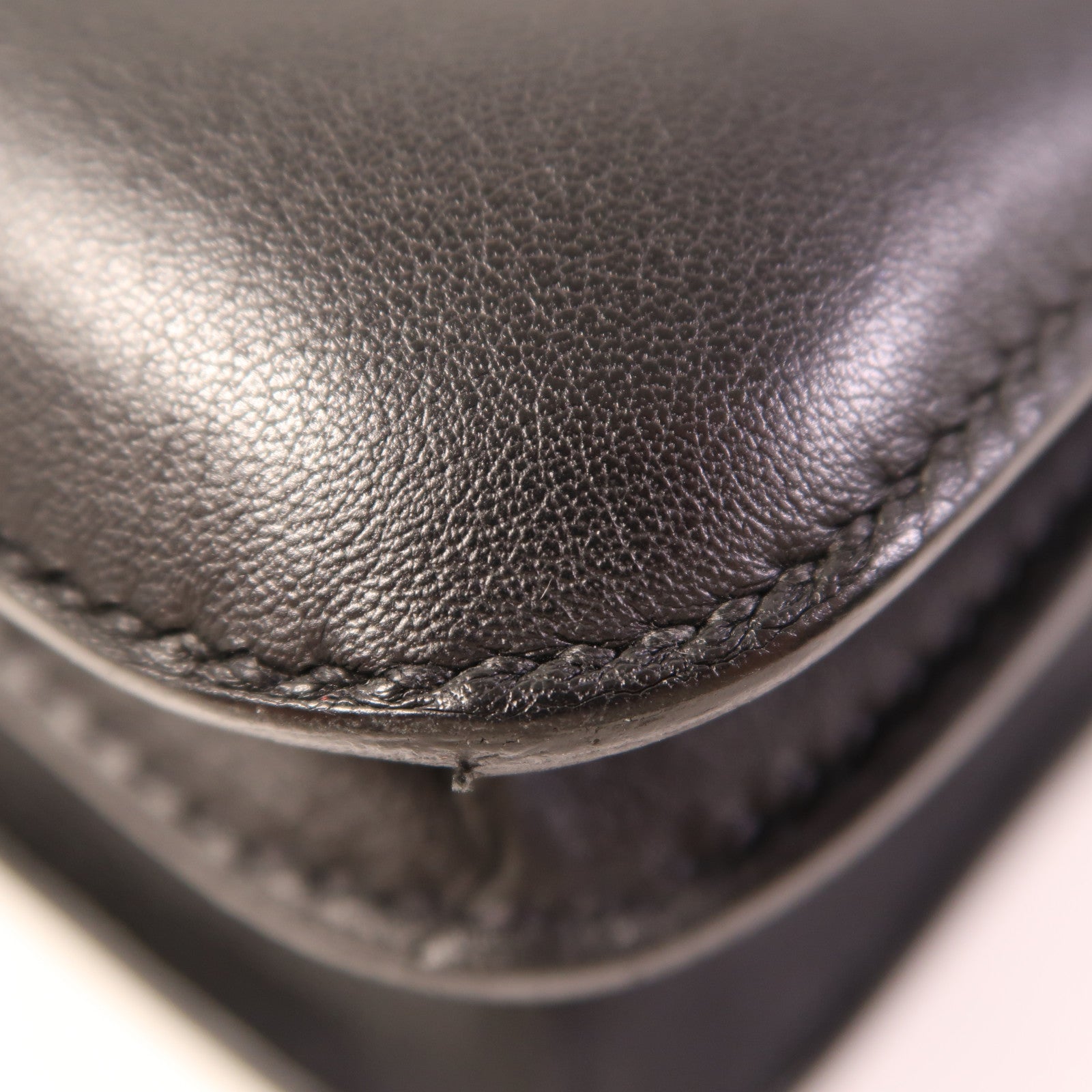 HERMES Swift皮革Constance Elan金扣肩背袋Noir