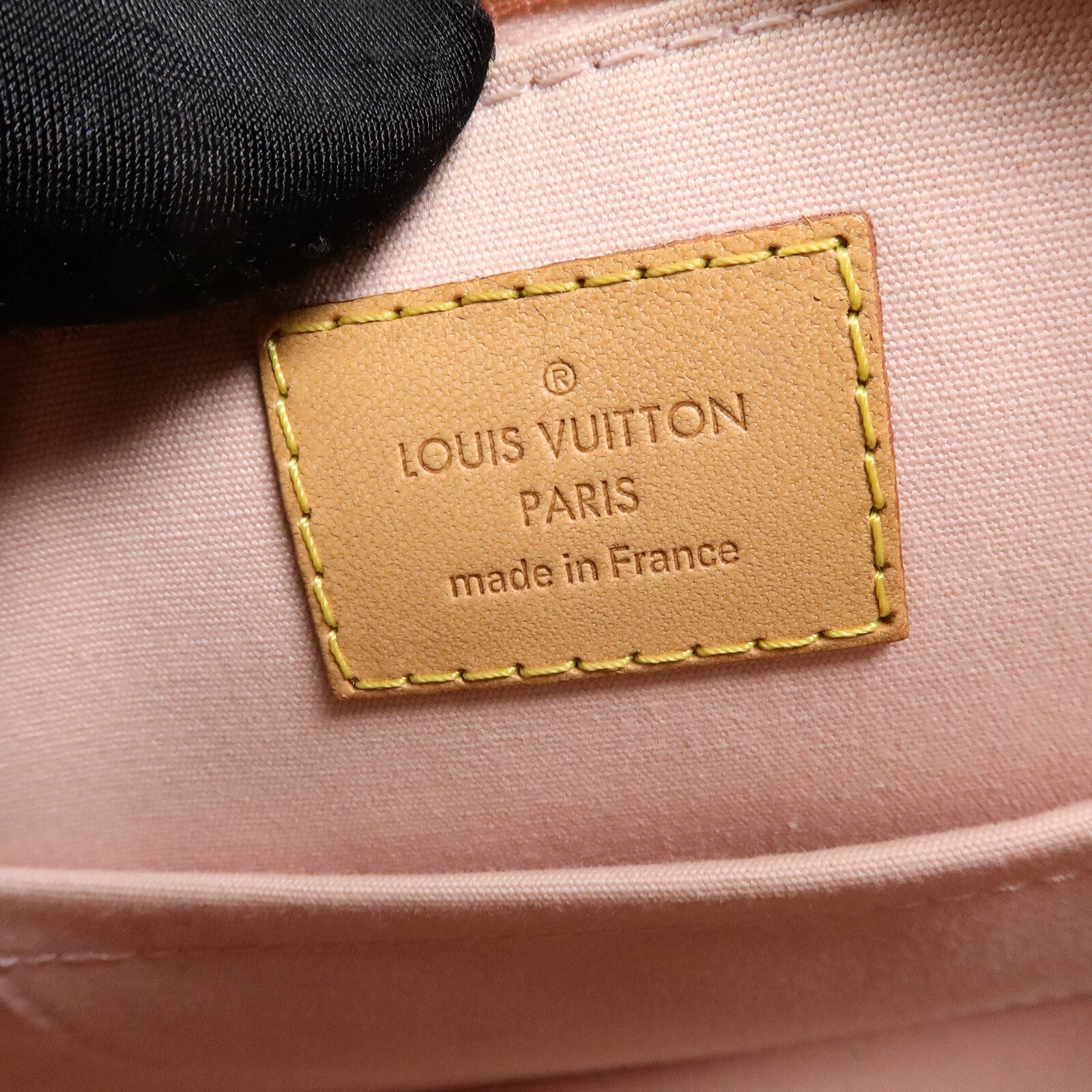 LOUIS VUITTON Monogram Vernis Alma BB手挽肩背兩用袋