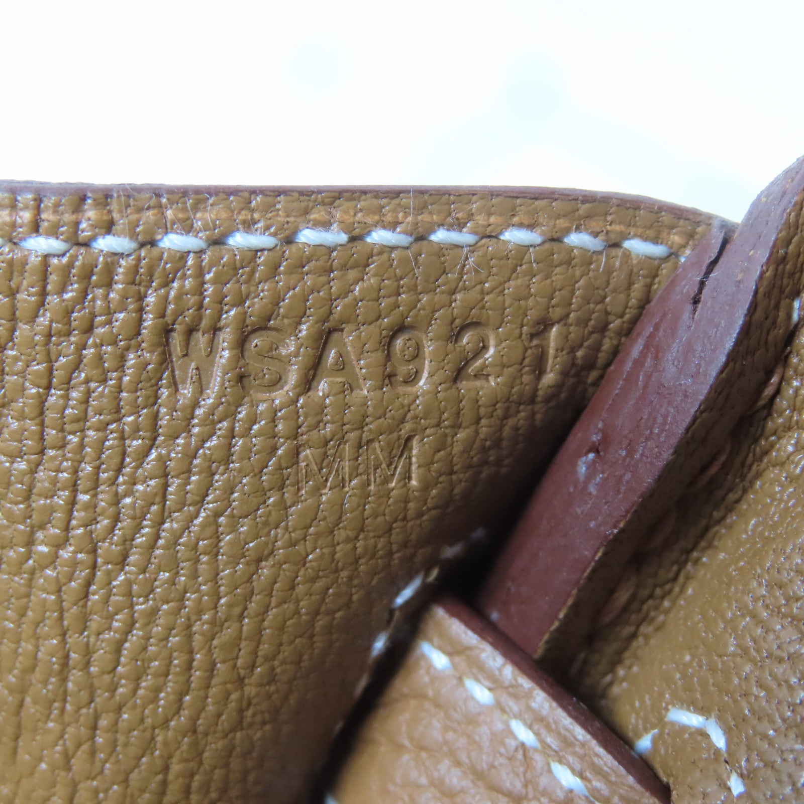 HERMES Togo皮革Birkin 25金扣手挽袋Gold/金色/啡色